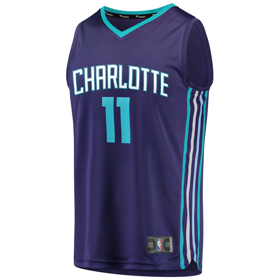 Cody Martin Charlotte Hornets Fanatics Branded Fast Break Replica Player Team Jersey - Statement Edition - Purple