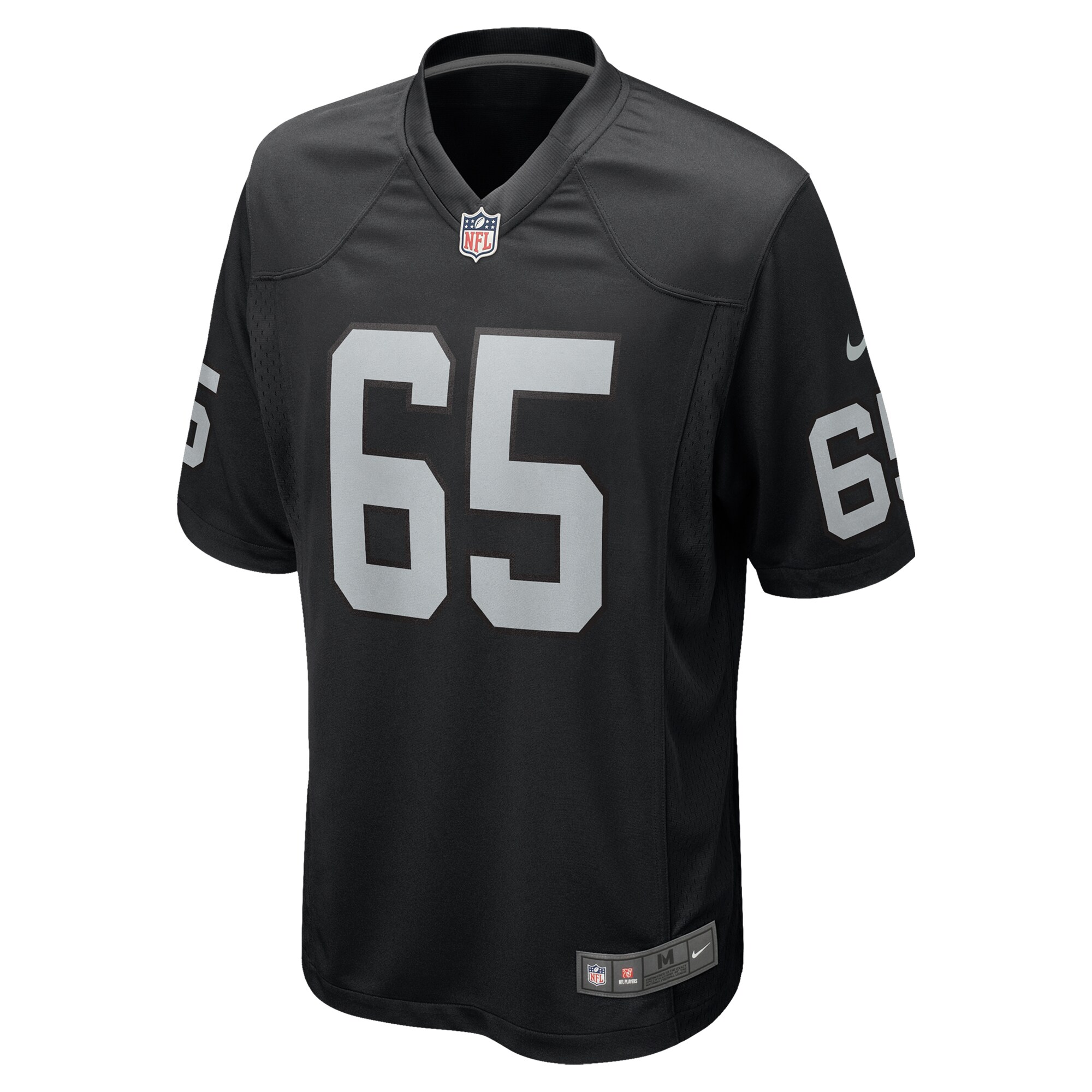 Cody Whitehair Las Vegas Raiders Nike Team Game Jersey -  Black