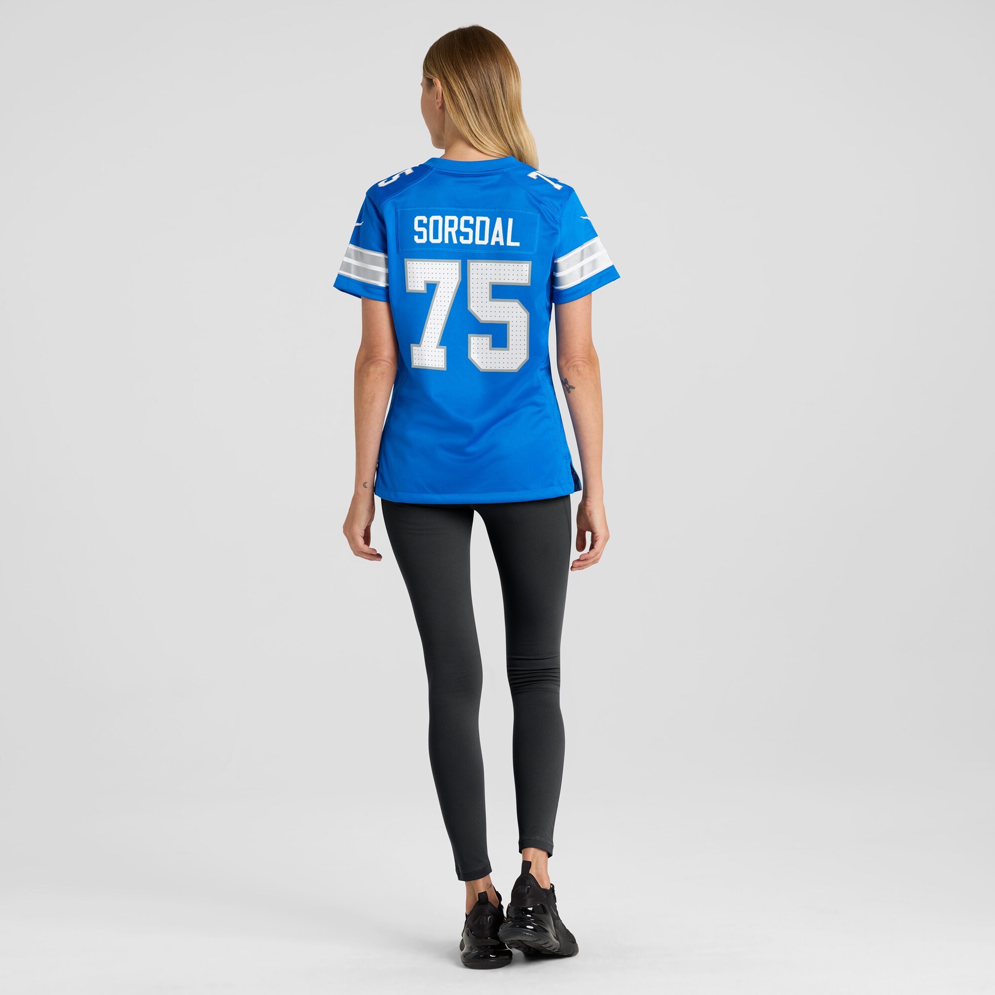 Colby Sorsdal Detroit Lions Nike Women's Team Game Jersey -  Blue