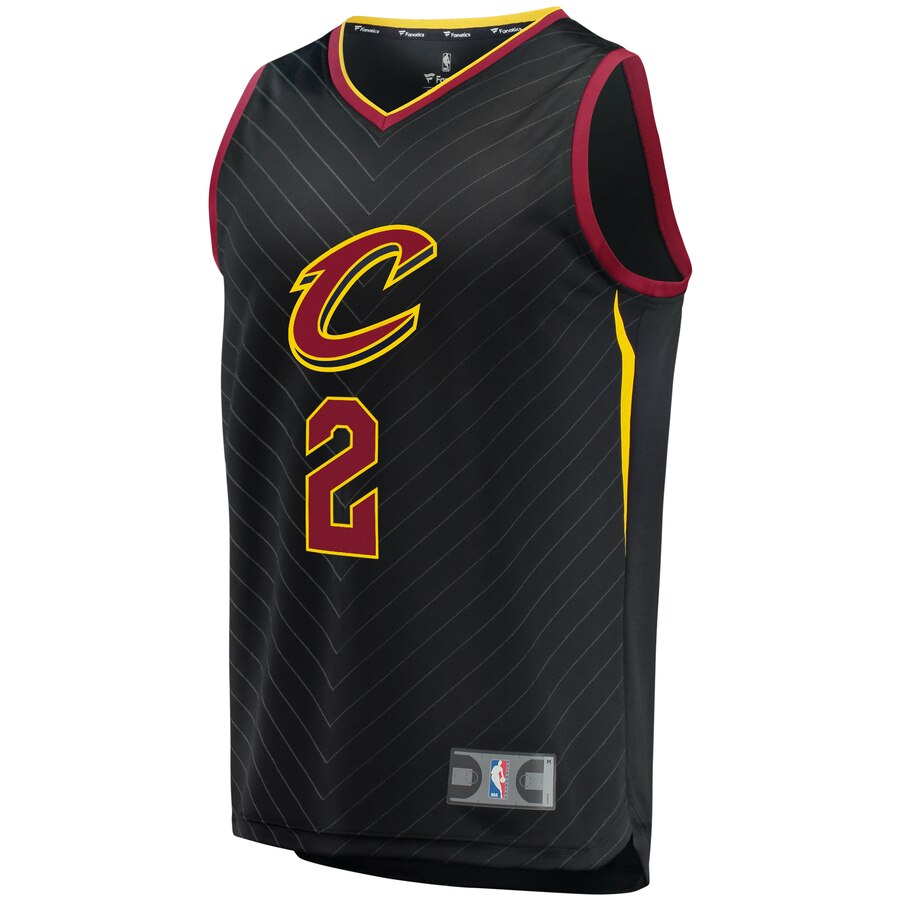 Collin Sexton Cleveland Cavaliers Fanatics Branded Fast Break Alternate Jersey - Black