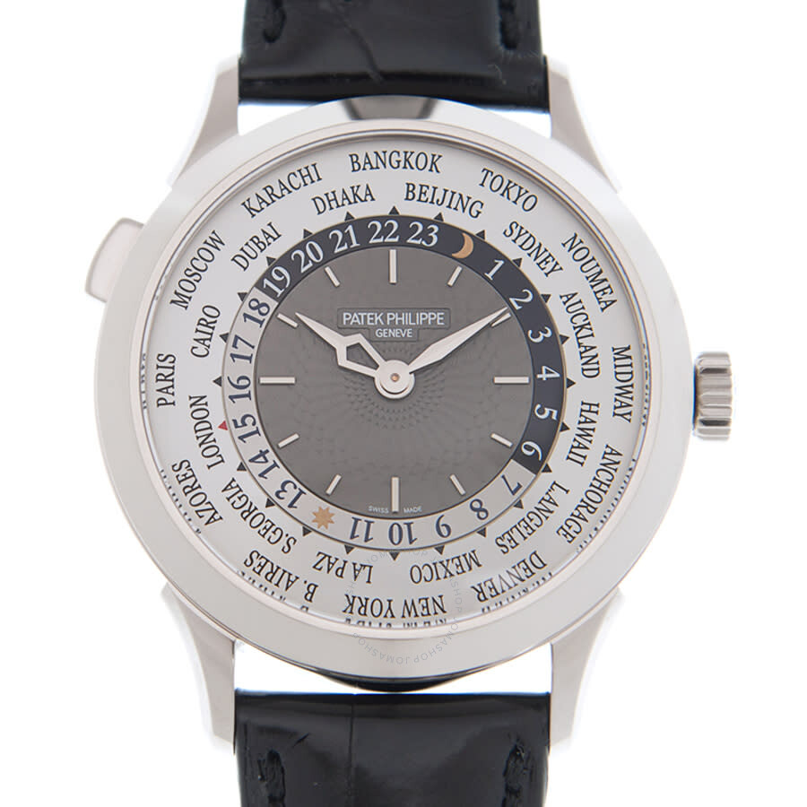 Complications World Time Automatic White Dial Men's Watch
