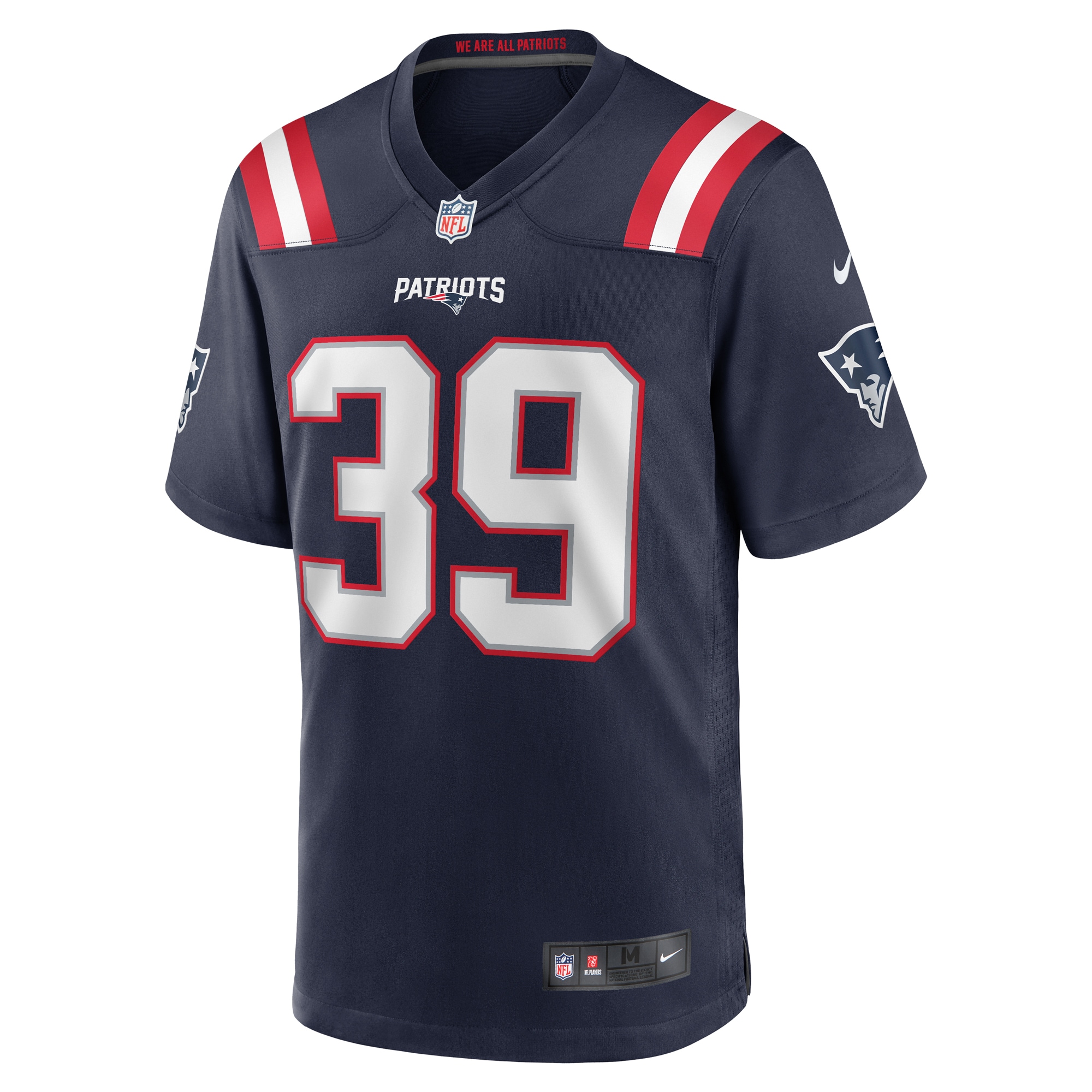 Corliss Waitman New England Patriots Nike Team Game Jersey -  Navy