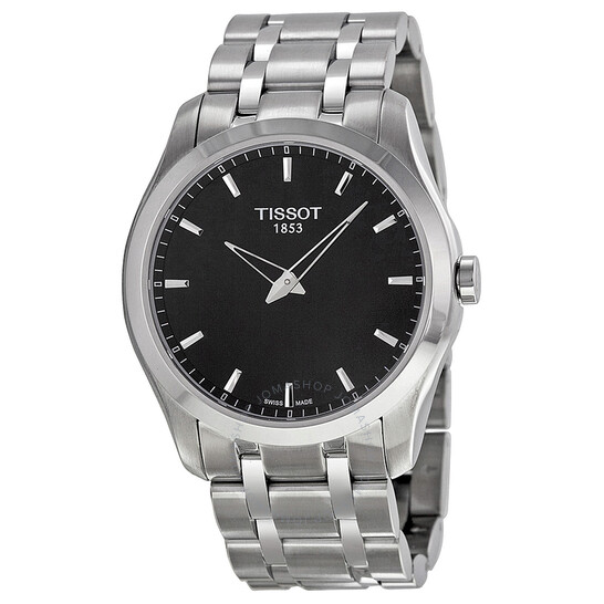 Couturier Black Dial Men's Watch
