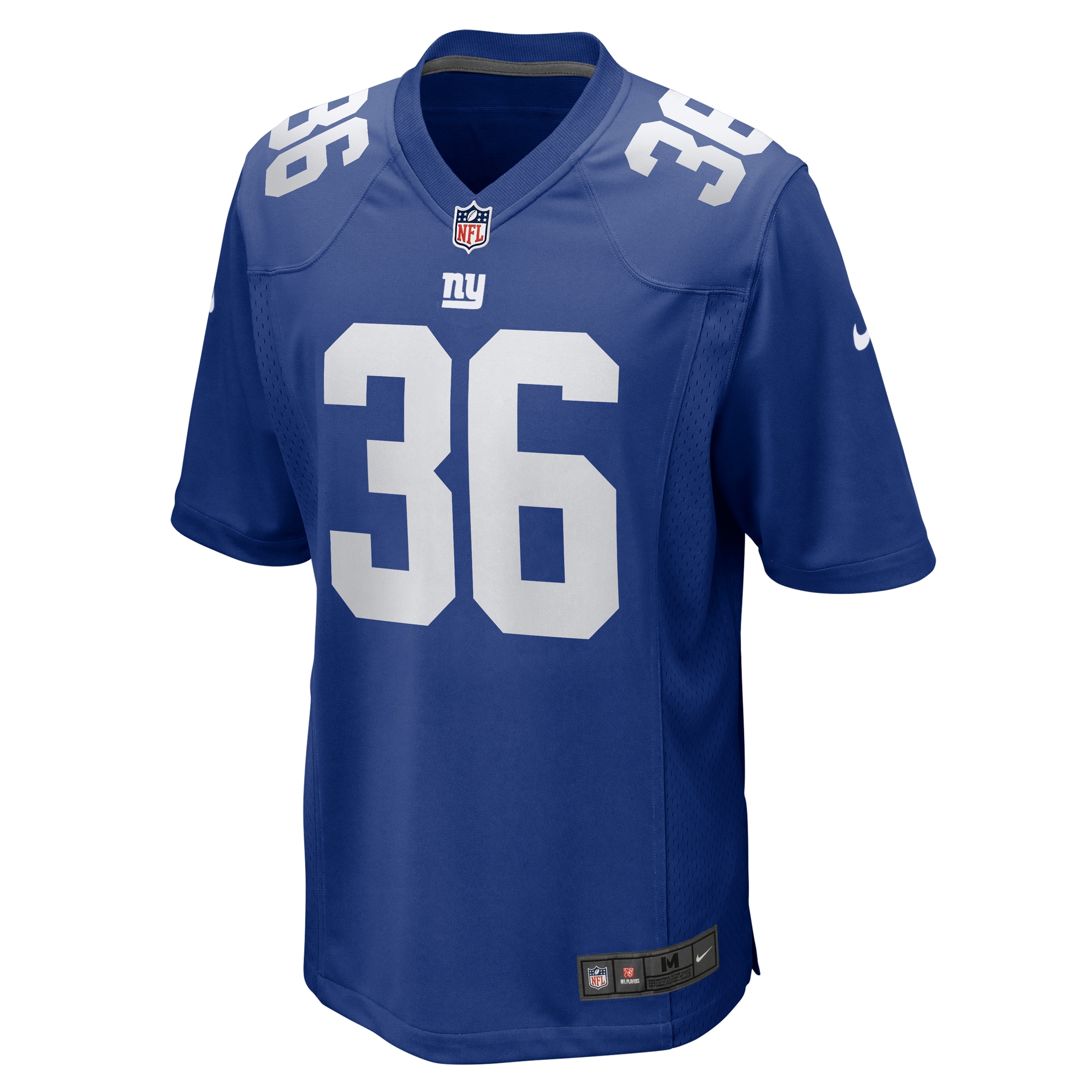 Curtis Bolton New York Giants Nike Team Game Jersey -  Royal