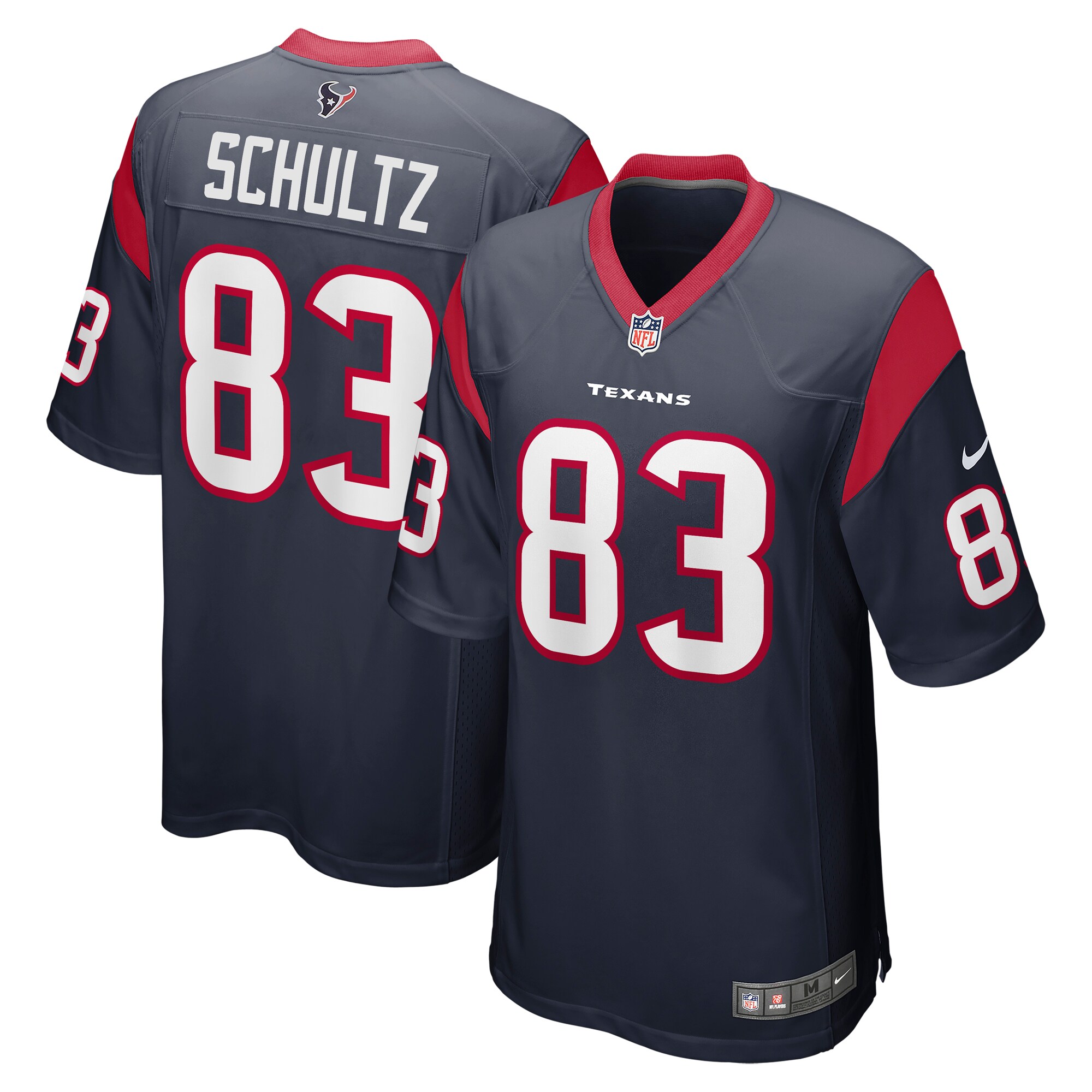 Dalton Schultz Houston Texans Nike Team Game Jersey - Navy