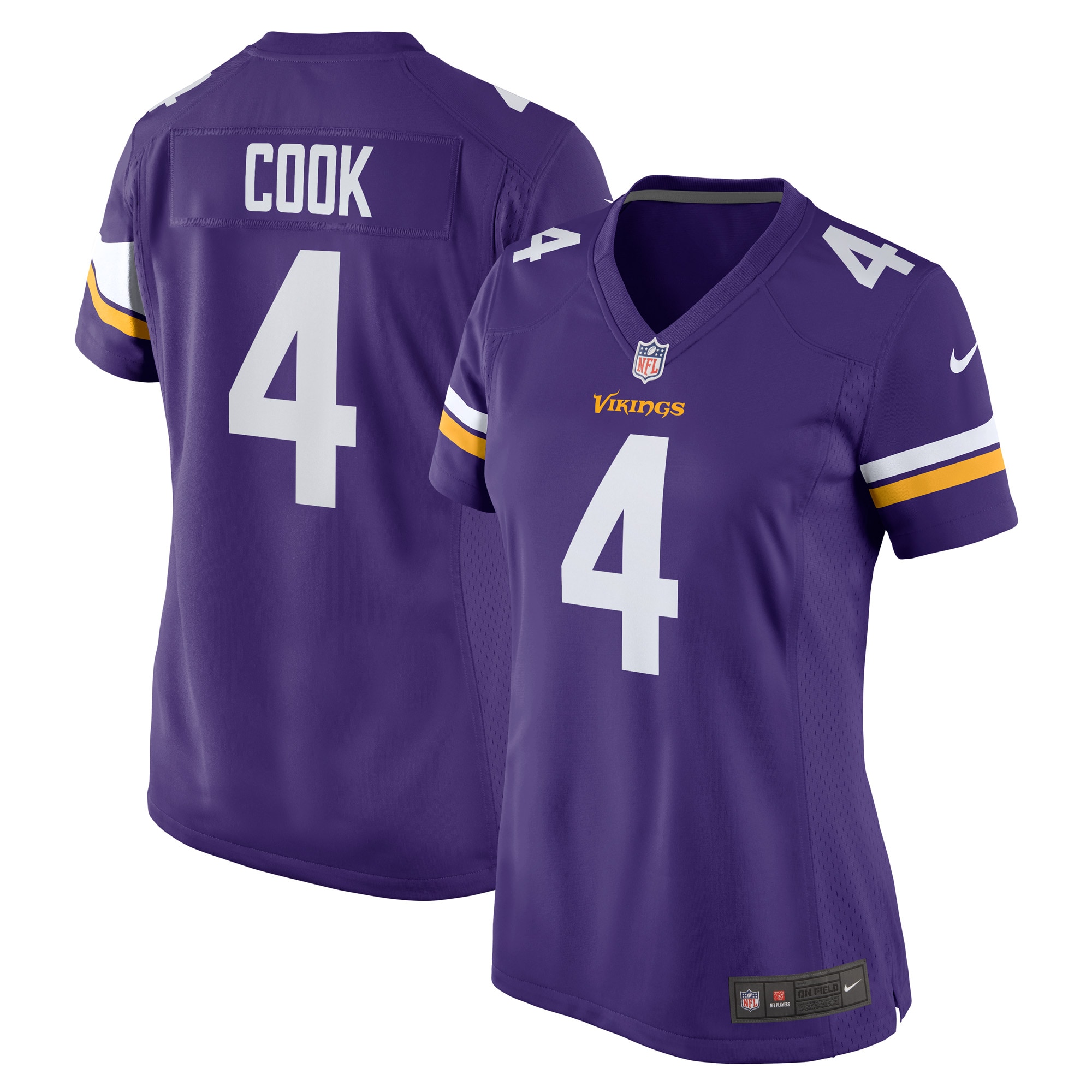 Dalvin Cook Minnesota Vikings Nike Women's Game Jersey - Purple