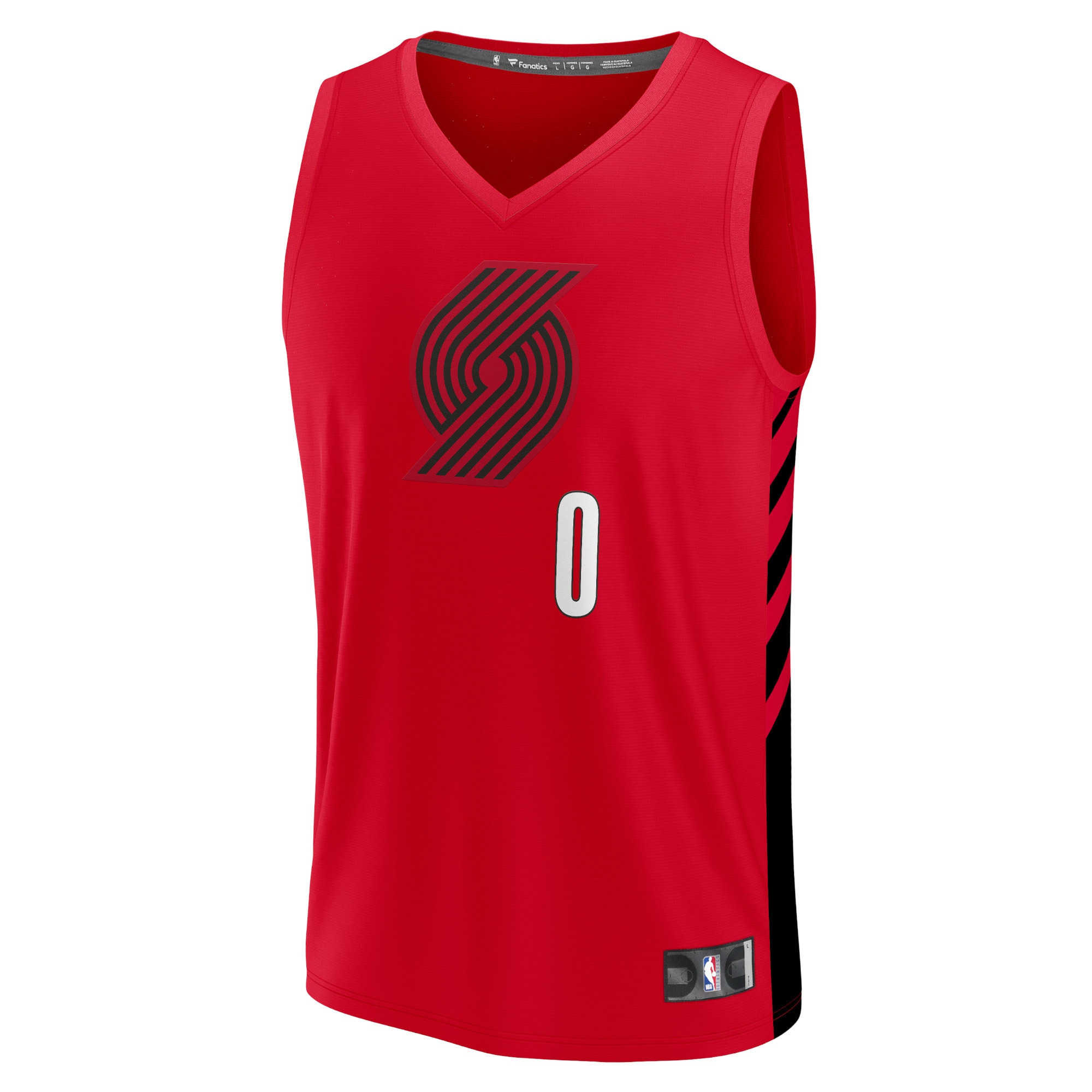 Damian Lillard Portland Trail Blazers Fanatics Fast Break Replica Player Jersey - Statement Edition - Red