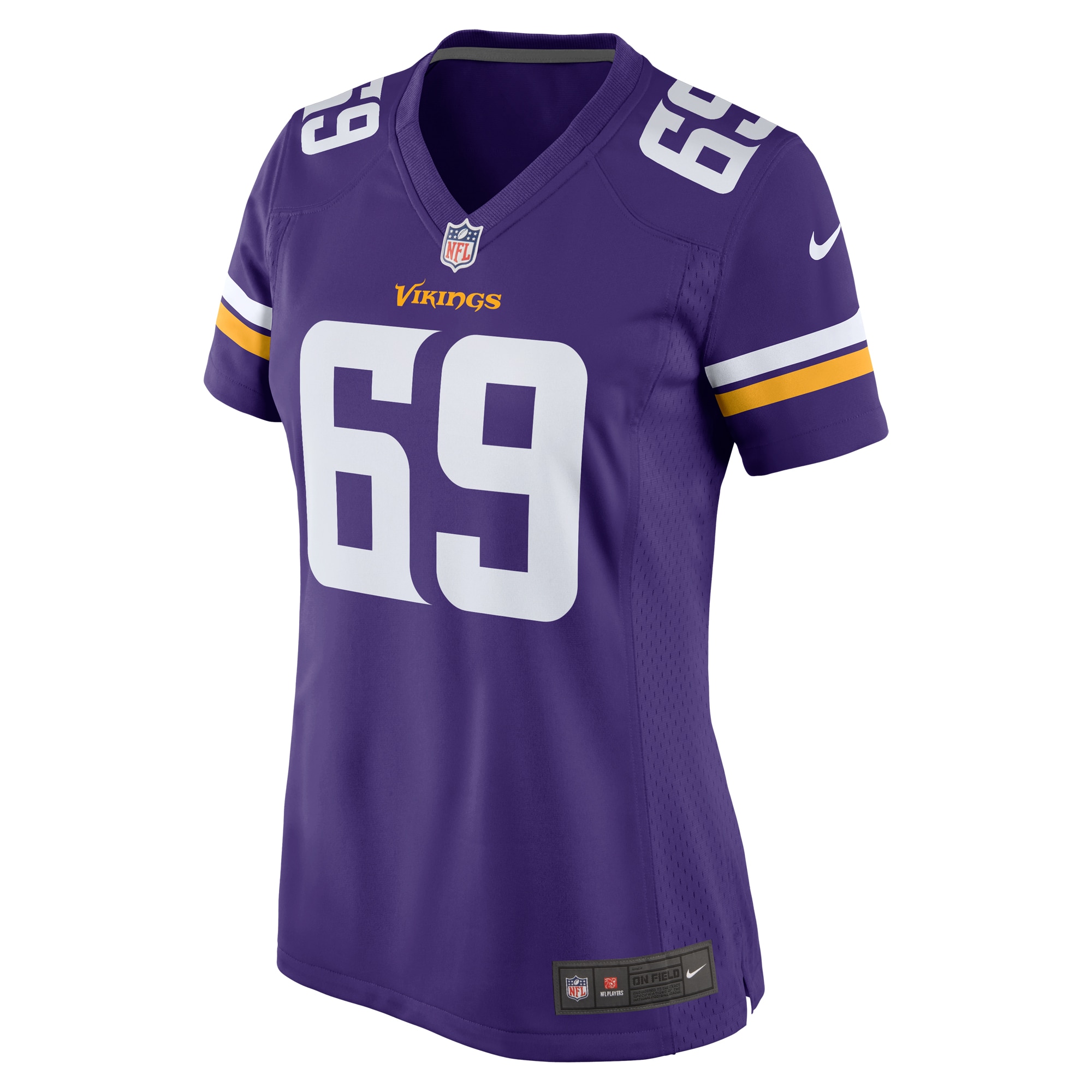 Dan Feeney Minnesota Vikings Nike Women's Team Game Jersey -  Purple