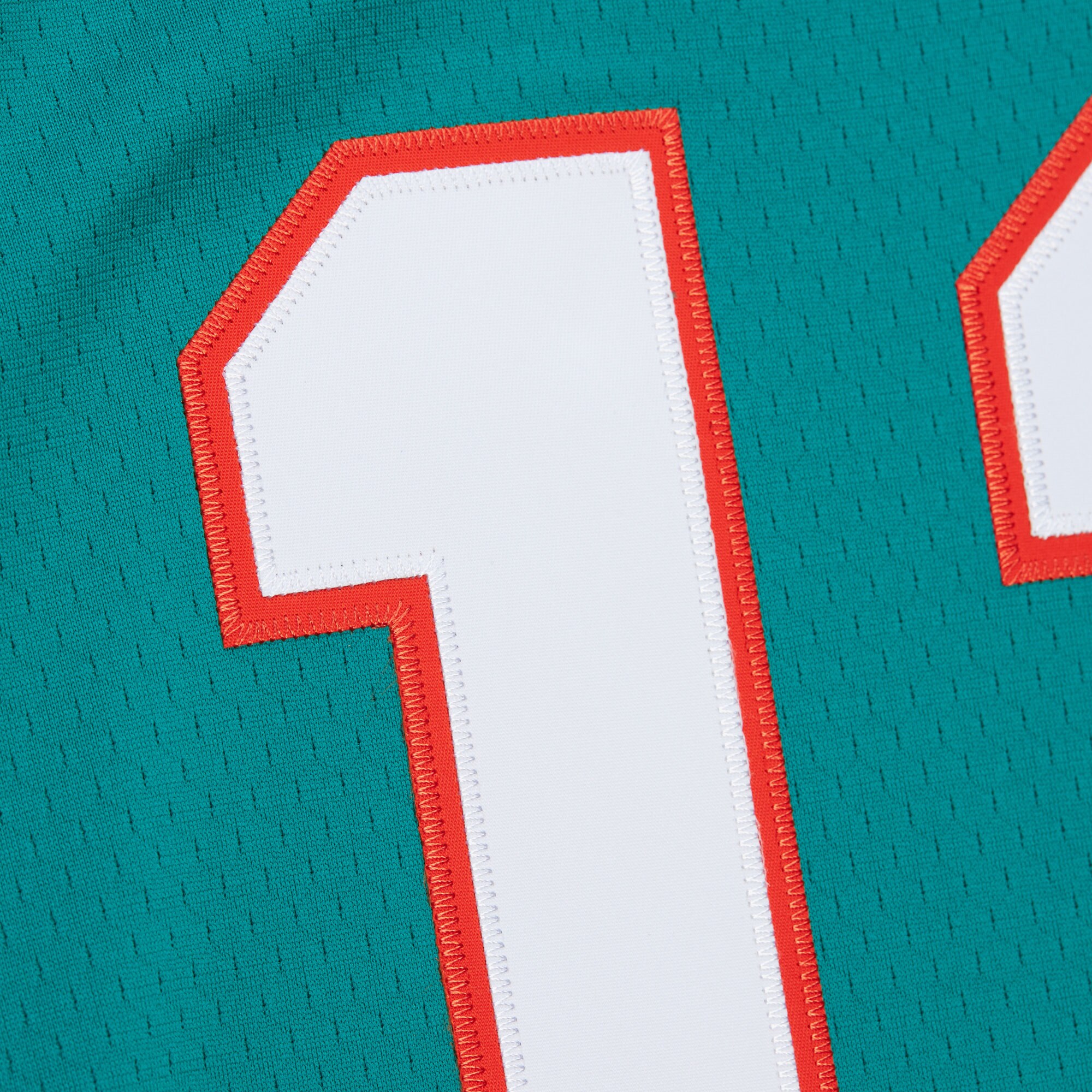 Dan Marino Miami Dolphins Mitchell & Ness Player Name & Number Hoodie Legacy Jersey - Aqua