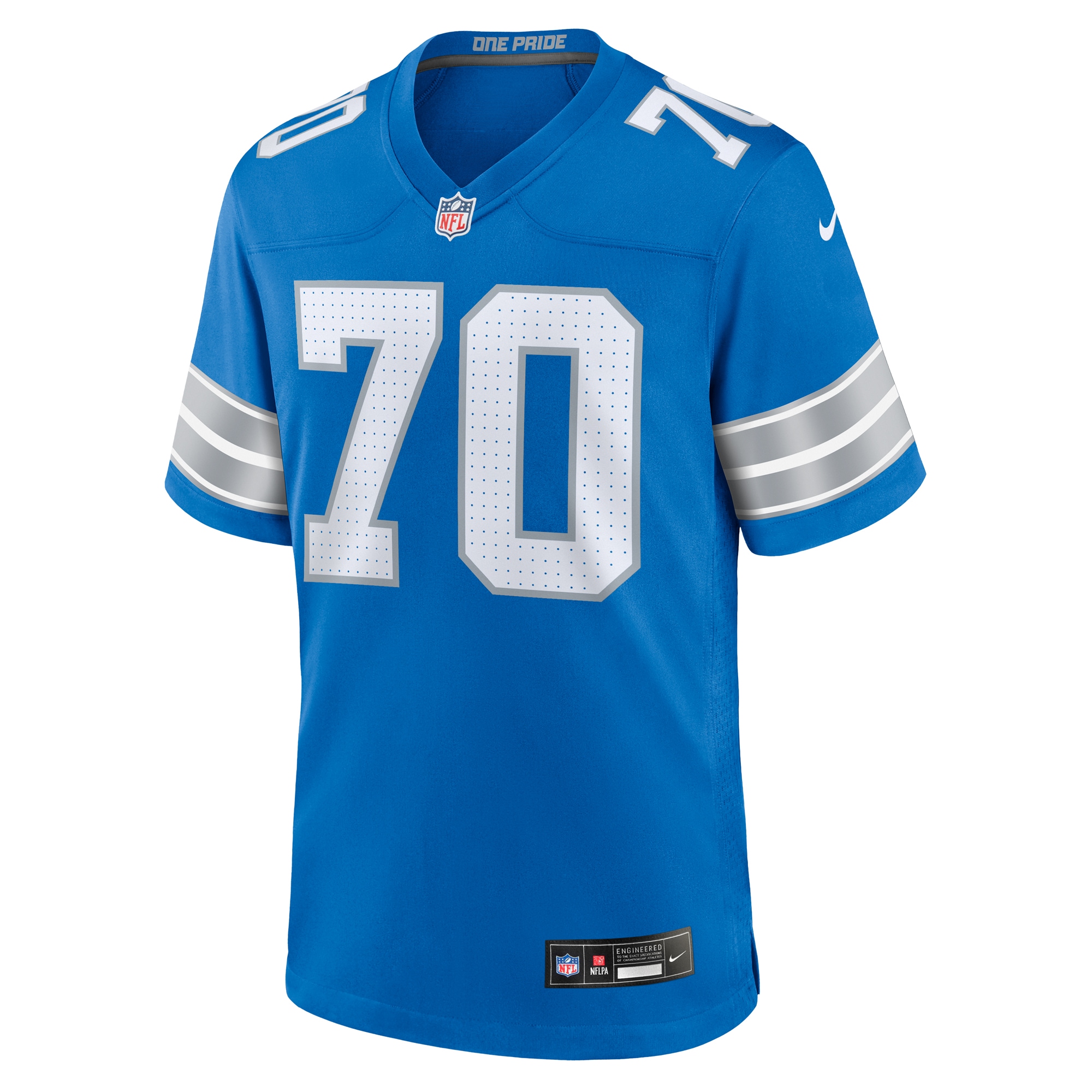 Dan Skipper Detroit Lions Nike Team Game Jersey -  Blue