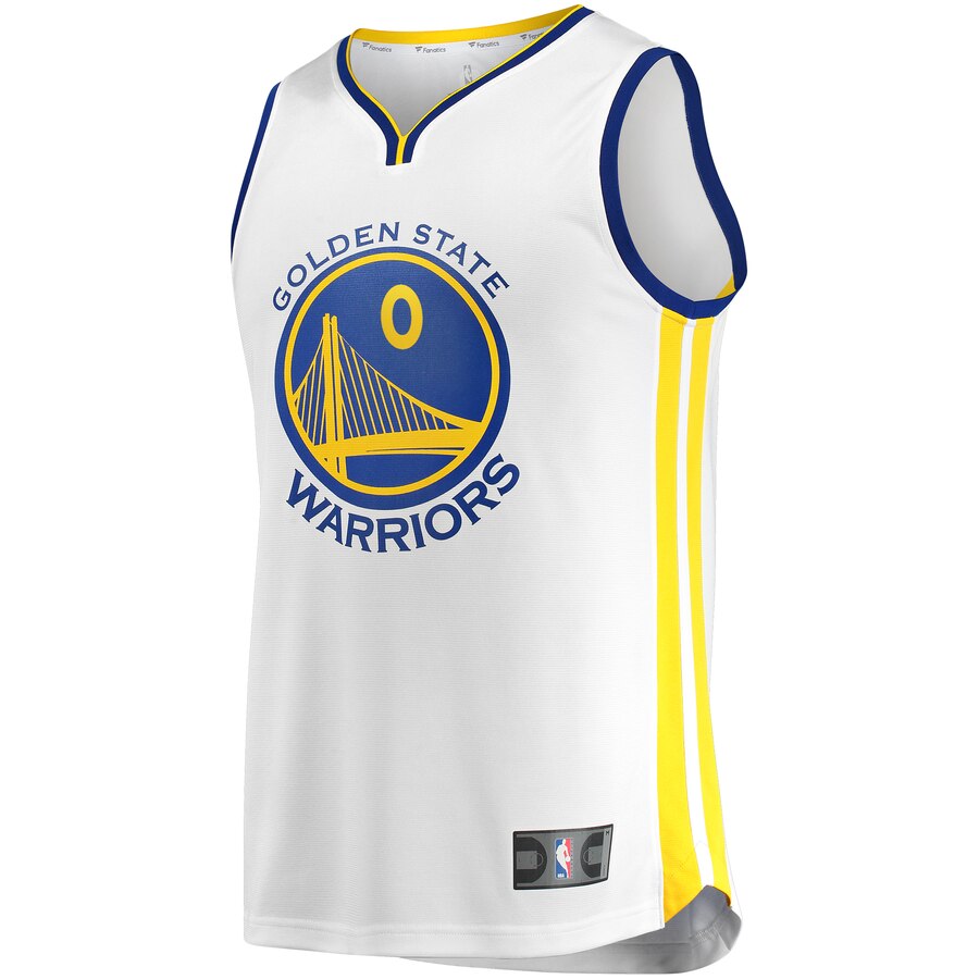 D'Angelo Russell Golden State Warriors Fanatics Branded Youth Fast Break Replica Player Jersey - Association Edition - White