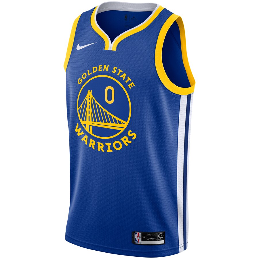 D'Angelo Russell Golden State Warriors Nike 2018/19 Swingman Jersey Royal - Icon Edition