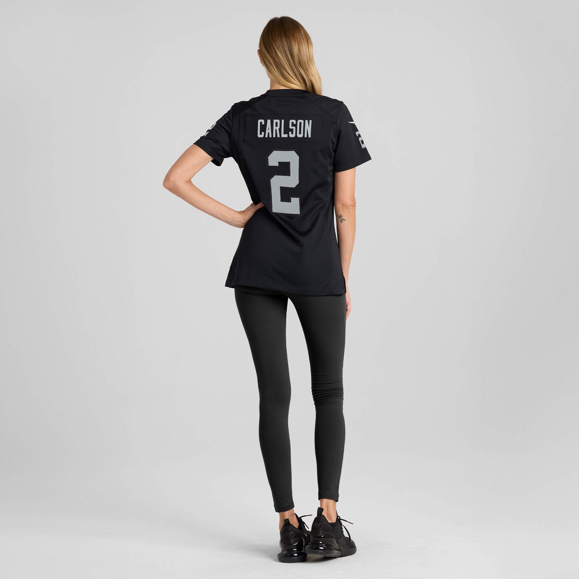 Daniel Carlson Las Vegas Raiders Nike Women's  Game Jersey -  Black