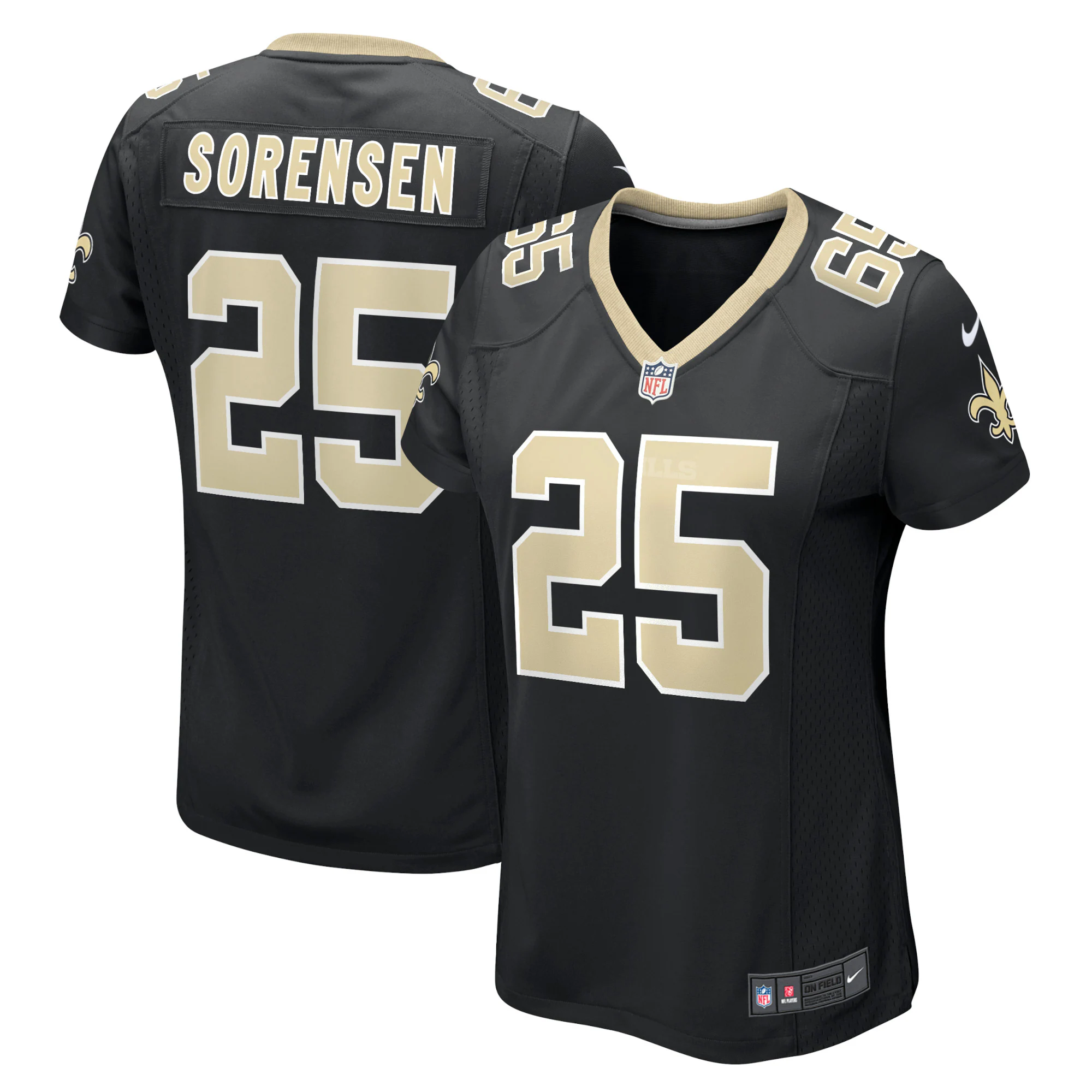 Daniel Sorensen New Orleans Saints Nike Women's Game Player Jersey - Black