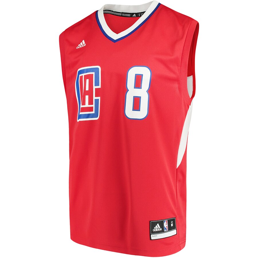 Danilo Gallinari LA Clippers adidas Road Replica Jersey - Red