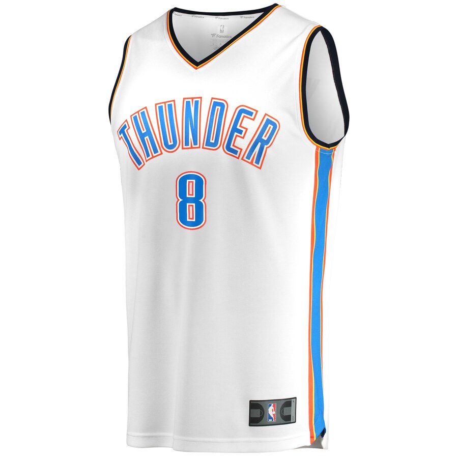 Danilo Gallinari Oklahoma City Thunder Fanatics Branded Fast Break Player Jersey - Association Edition - White