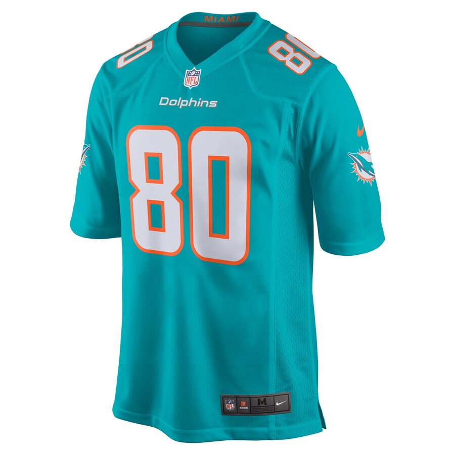 Danny Amendola Miami Dolphins Nike Youth New 2018 Game Jersey - Aqua