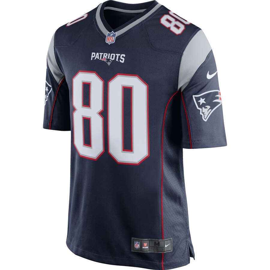 Danny Amendola New England Patriots Nike Game Jersey – Navy Blue/Silver