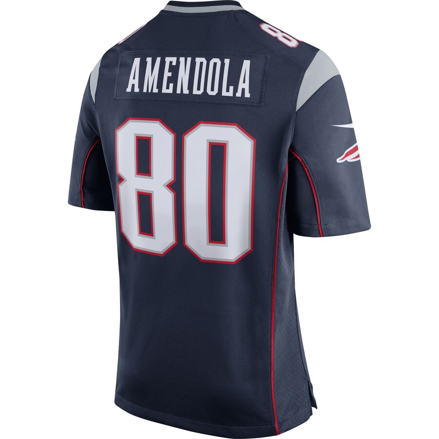 Danny Amendola New England Patriots Nike Game Jersey – Navy Blue/Silver