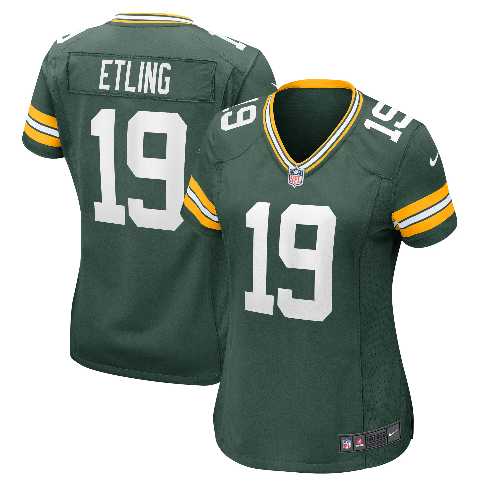 Danny Etling Green Bay Packers Nike Women's Game Player Jersey - Green
