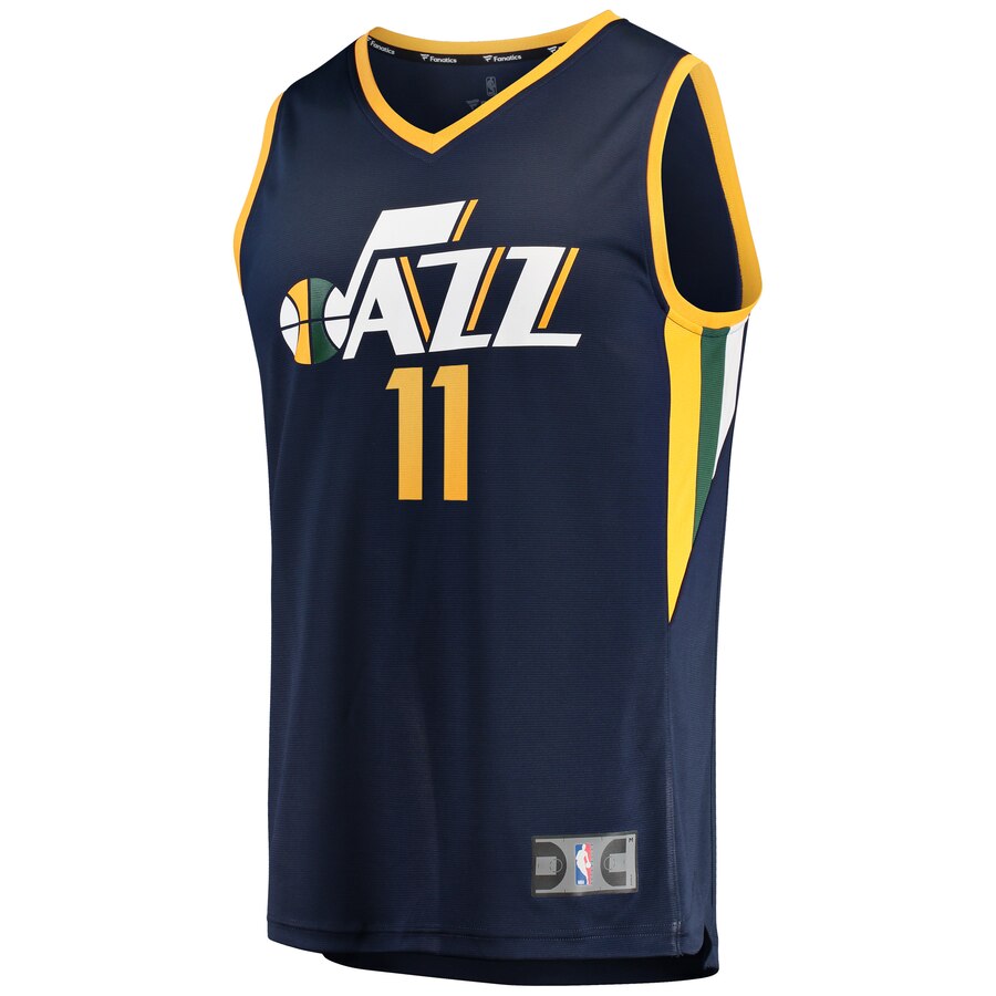 Dante Exum Utah Jazz Fanatics Branded Fast Break Replica Player Jersey - Icon Edition - Navy