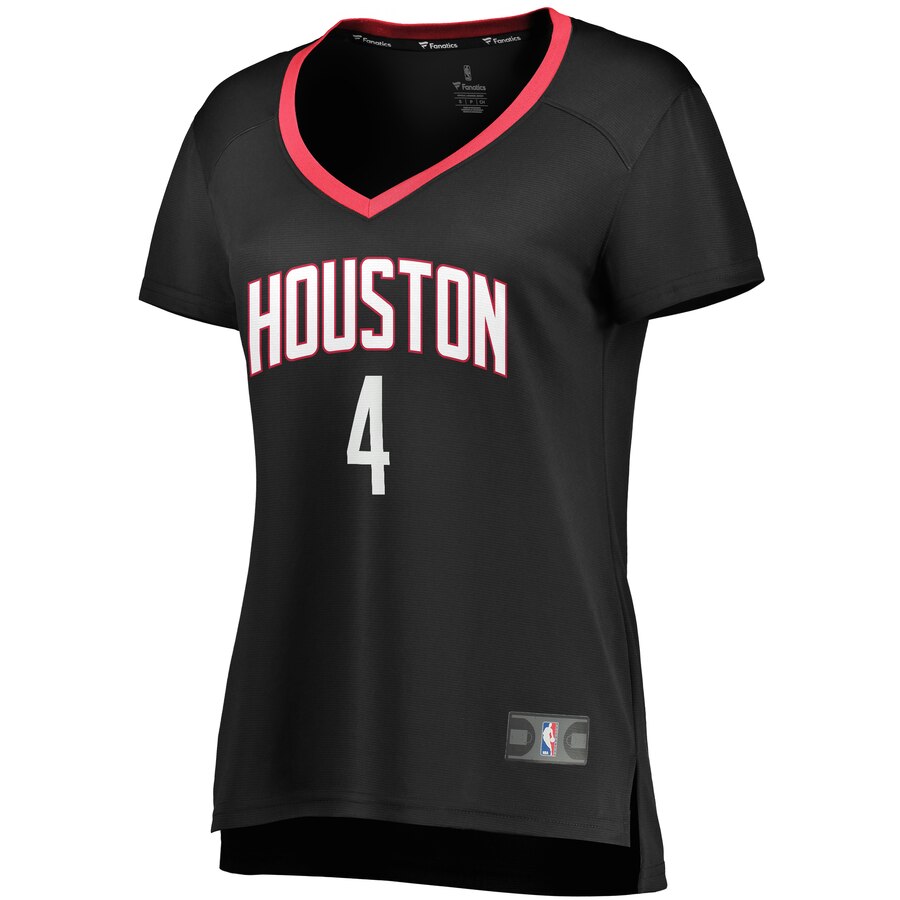Danuel House Jr. Houston Rockets Fanatics Branded Women's Fast Break Player Replica Jersey - Statement Edition - Black