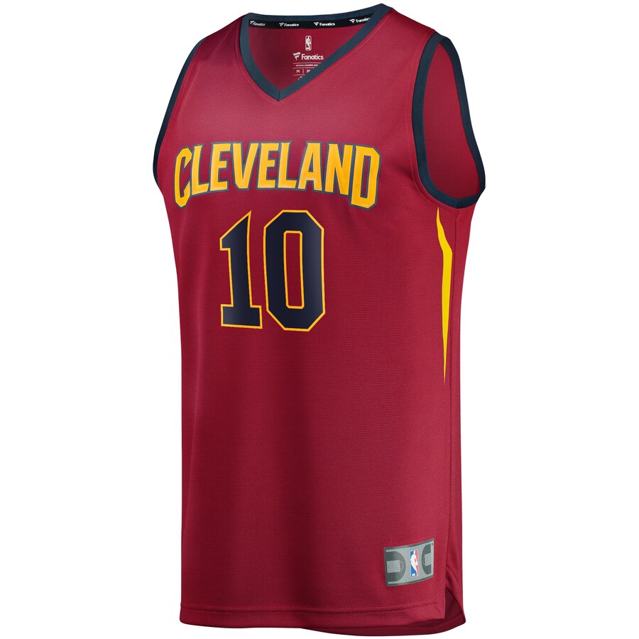Darius Garland Cleveland Cavaliers Fanatics Branded Fast Break Replica Jersey Wine - Icon Edition