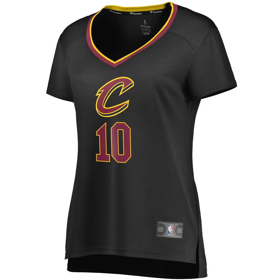 Darius Garland Cleveland Cavaliers Fanatics Branded Women's Fast Break Replica Jersey Black - Statement Edition