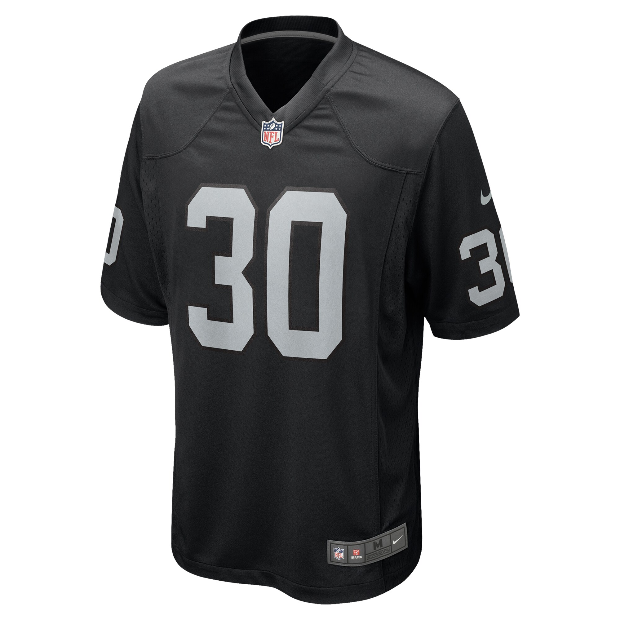 Darnay Holmes Las Vegas Raiders Nike Team Game Jersey -  Black