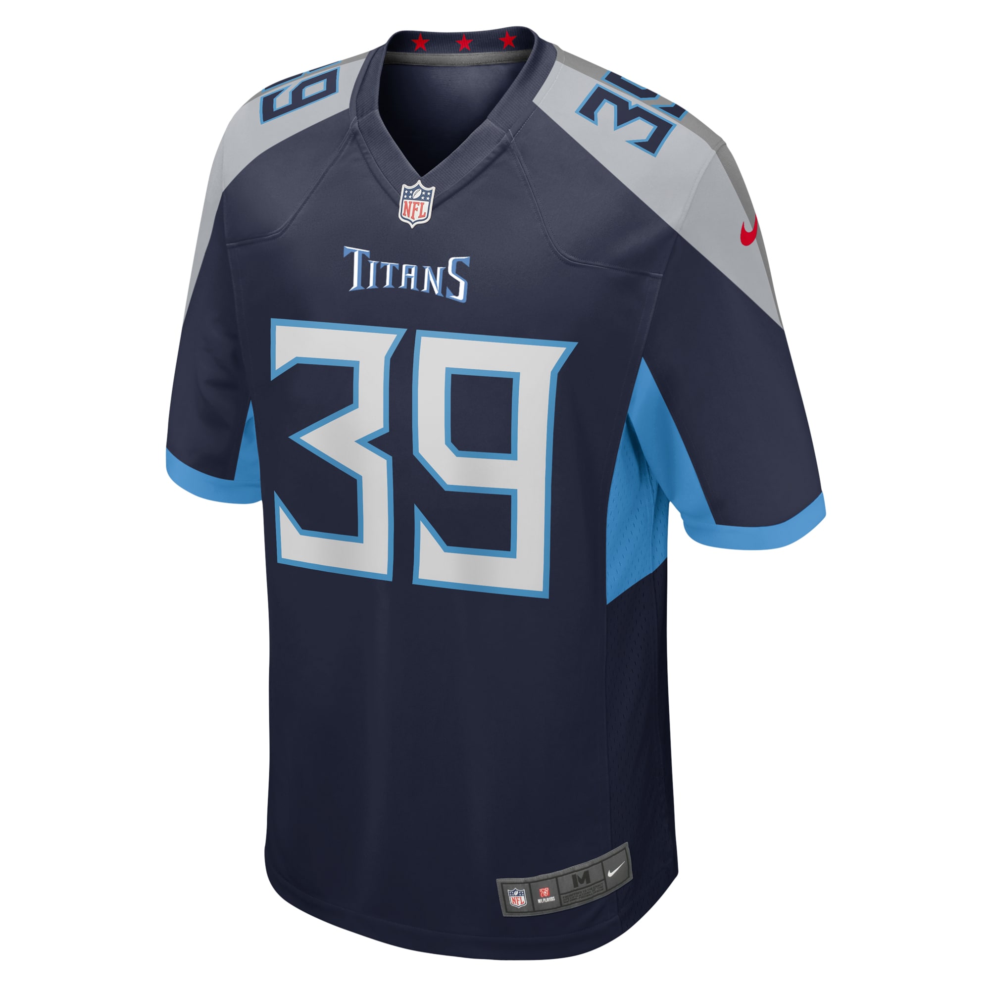Darrell Baker Jr Tennessee Titans Nike  Game Jersey -  Navy