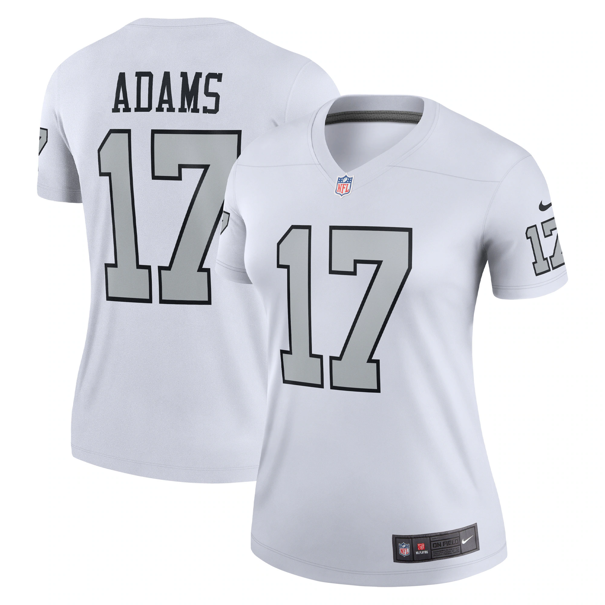 Davante Adams Las Vegas Raiders Nike Women's Alternate Legend Jersey - White