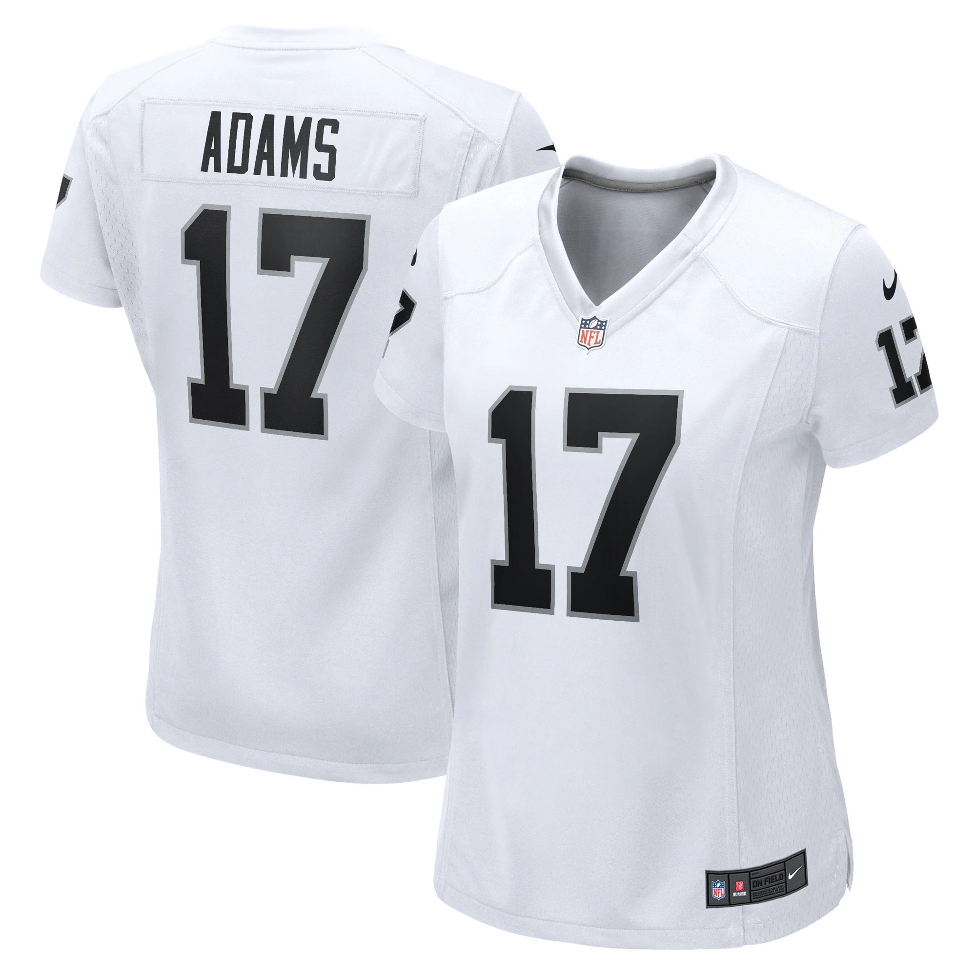 Davante Adams Las Vegas Raiders Nike Women's Game Jersey - White