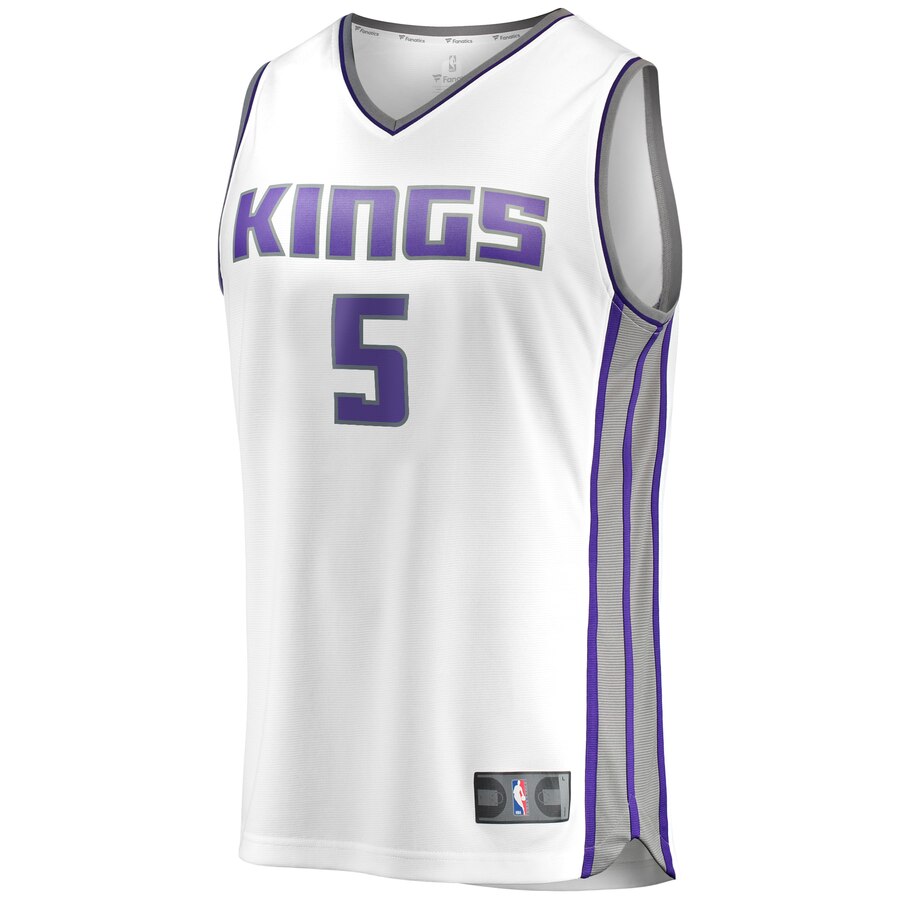 De'Aaron Fox Sacramento Kings Fanatics Branded 2019/20 Fast Break Replica Player Jersey - Association Edition - White