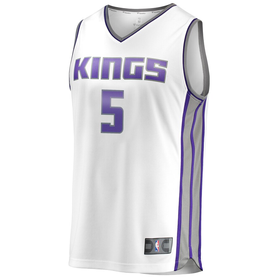 De'Aaron Fox Sacramento Kings Fanatics Branded Youth Fast Break Replica Jersey - Association Edition - White