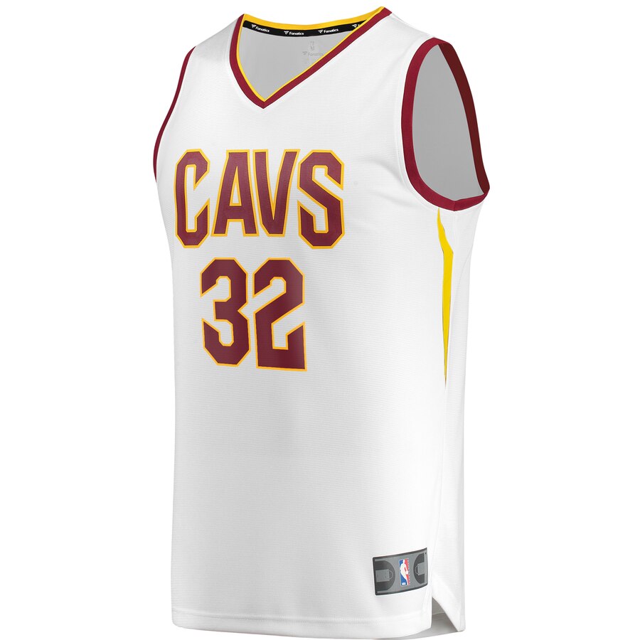 Dean Wade Cleveland Cavaliers Fanatics Branded Fast Break Replica Player Jersey White - Association Edition