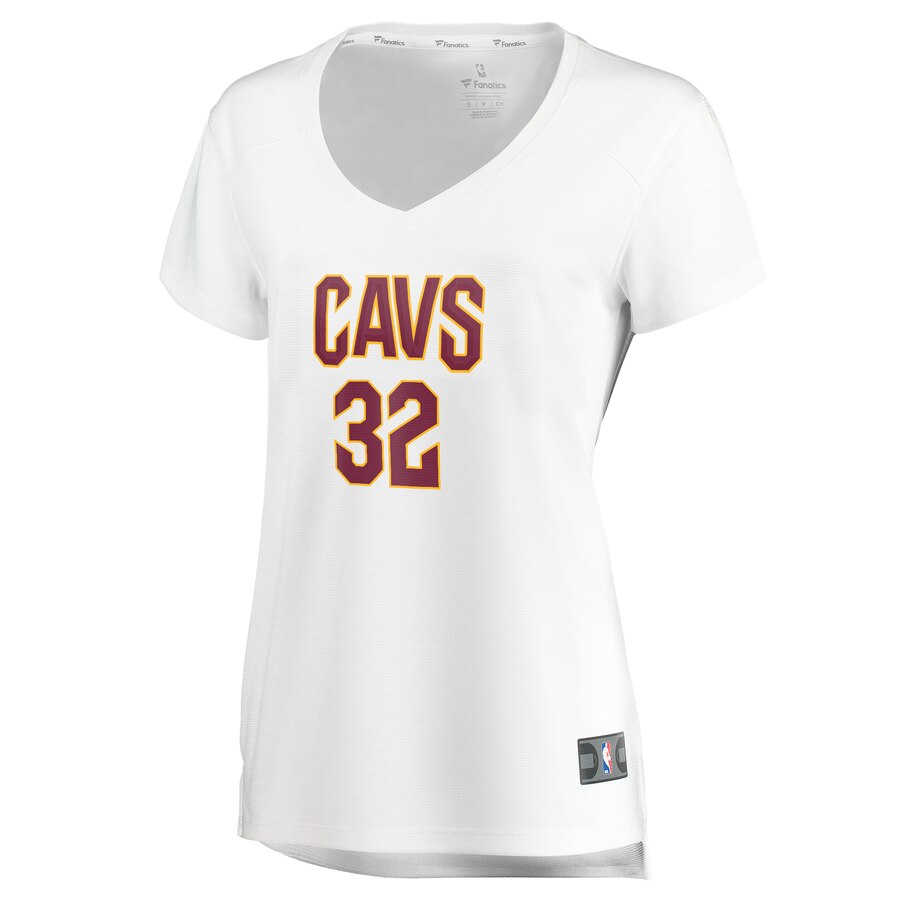 Dean Wade Cleveland Cavaliers Fanatics Branded Women's Fast Break Replica Jersey White - Association Edition