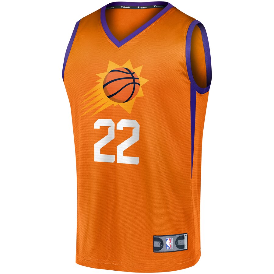 DeAndre Ayton Phoenix Suns Fanatics Branded Fast Break Team Replica Jersey Orange - Statement Edition