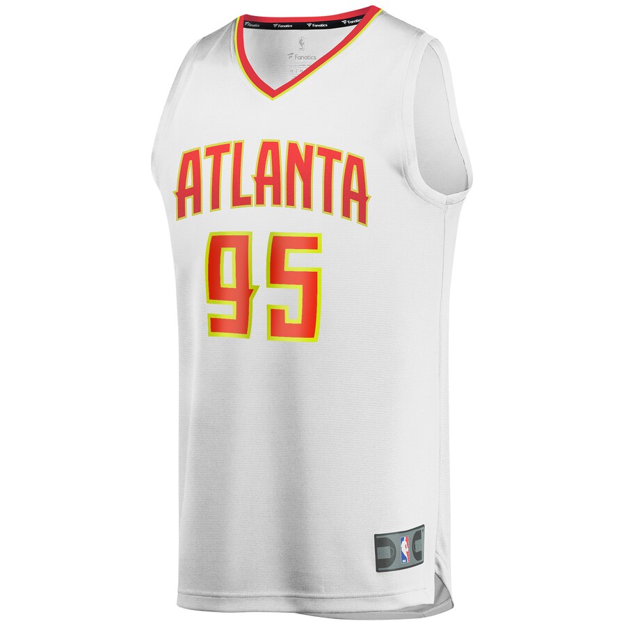 DeAndre' Bembry Atlanta Hawks Fanatics Branded Youth Fast Break Replica Player Jersey - Association Edition - White