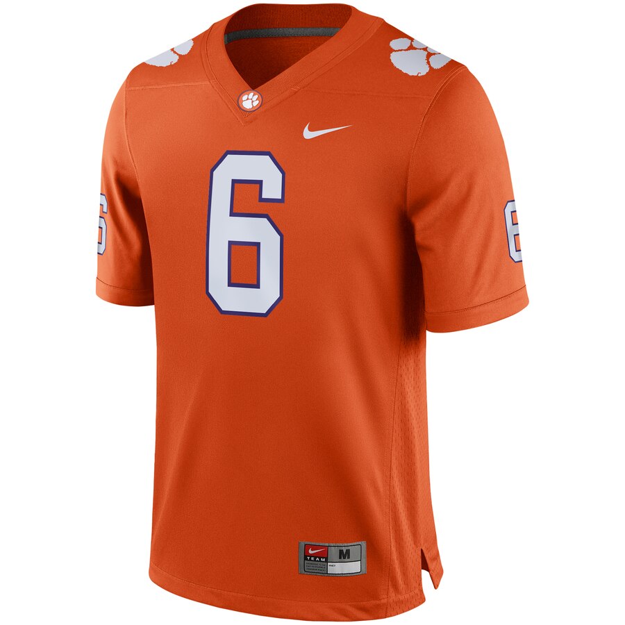 DeAndre Hopkins Clemson Tigers Game Jersey â€“ Orange 2019