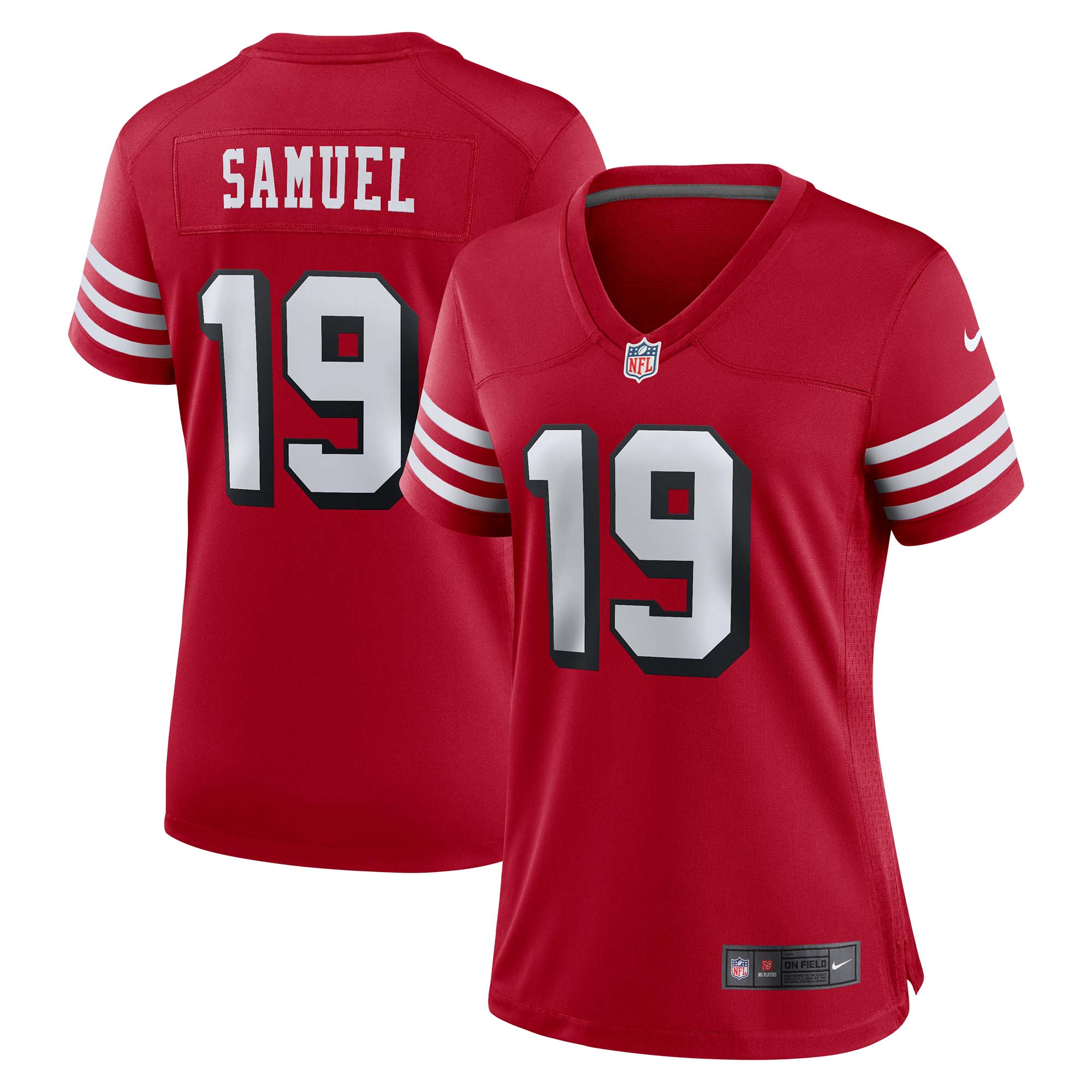 Deebo Samuel San Francisco  Nike Women's Alternate Game Jersey - Scarlet