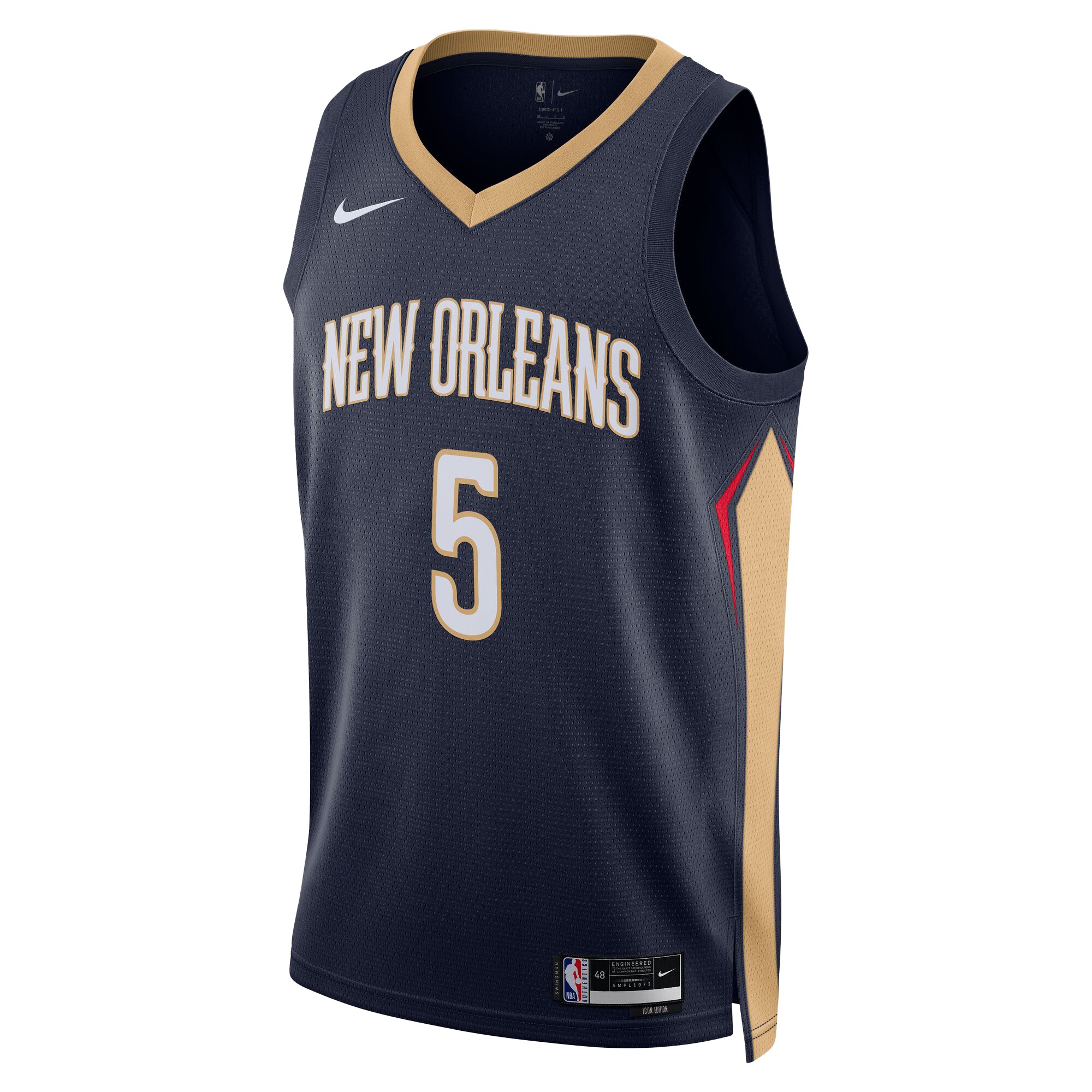 Nike Dejounte Murray 2024 Jersey - Exclusive Pelicans Swingman