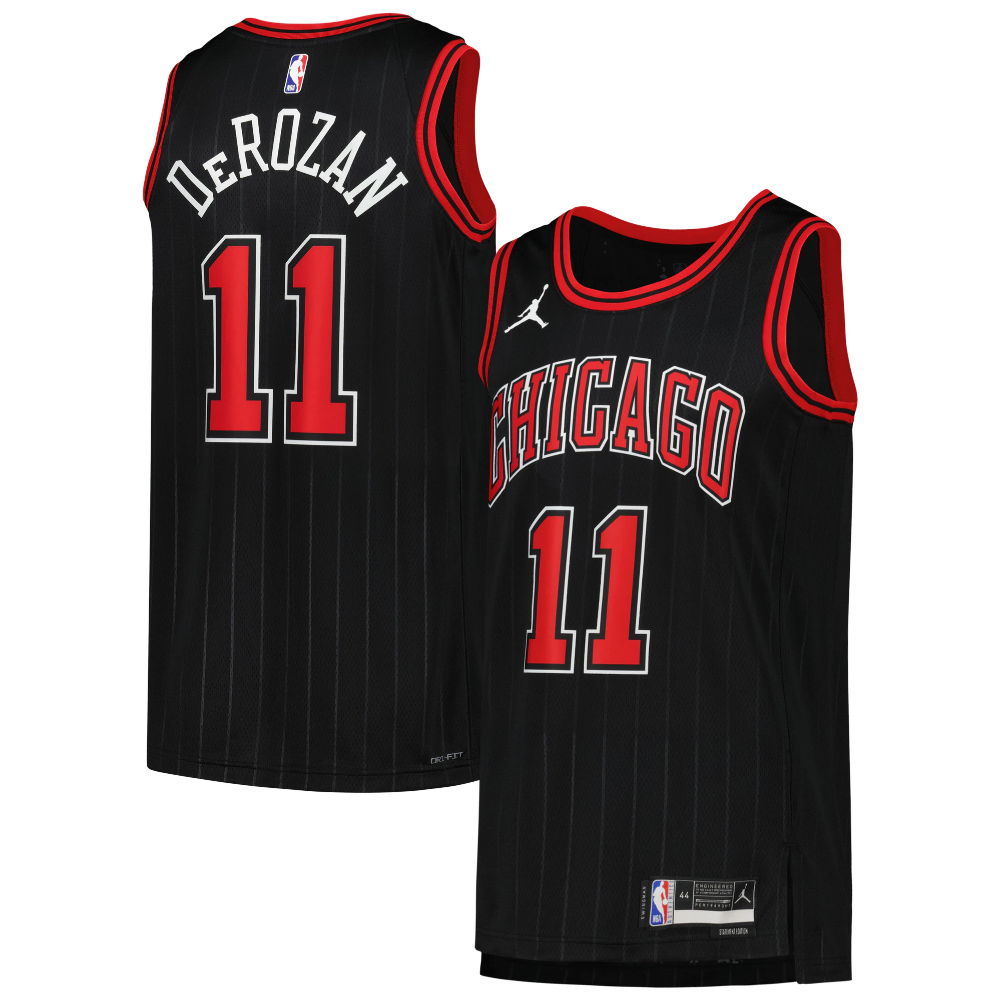 DeMar DeRozan Chicago Bulls #11 Jordan Brand Premium Statement Jersey