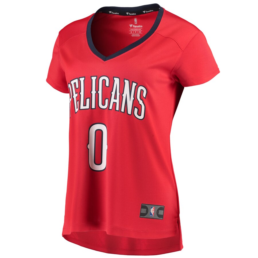 Fanatics Women's Cousins Jersey Red - Outstanding #1 Pelicans Replica