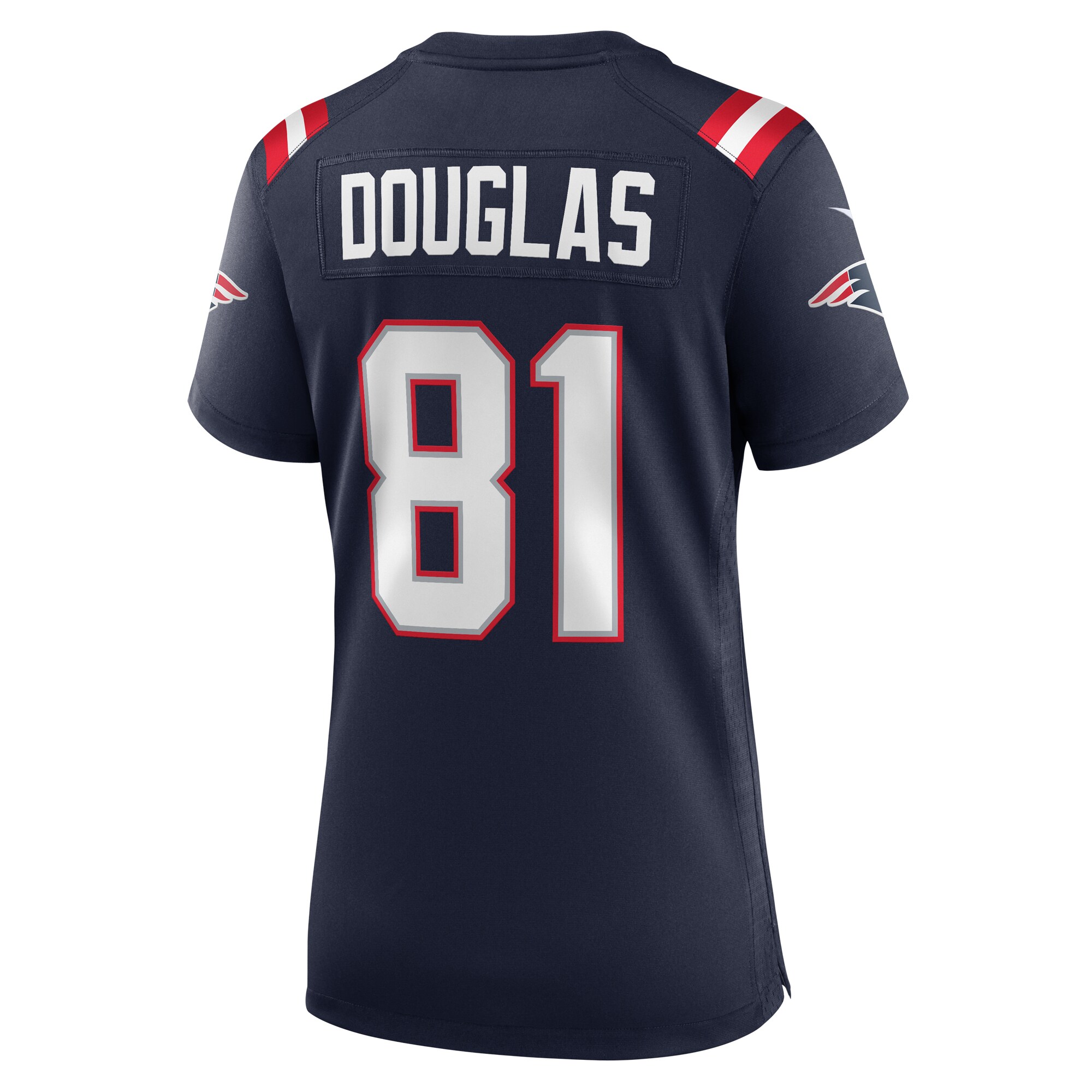 Demario Douglas New England Patriots Nike Women's  Game Jersey -  Navy