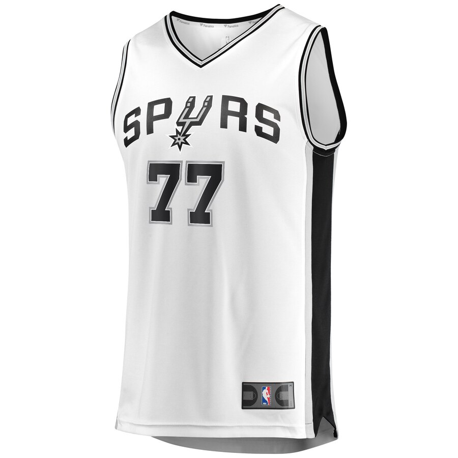 Premium DeMarre Carroll Spurs Replica Jersey - Fanatics Branded #77