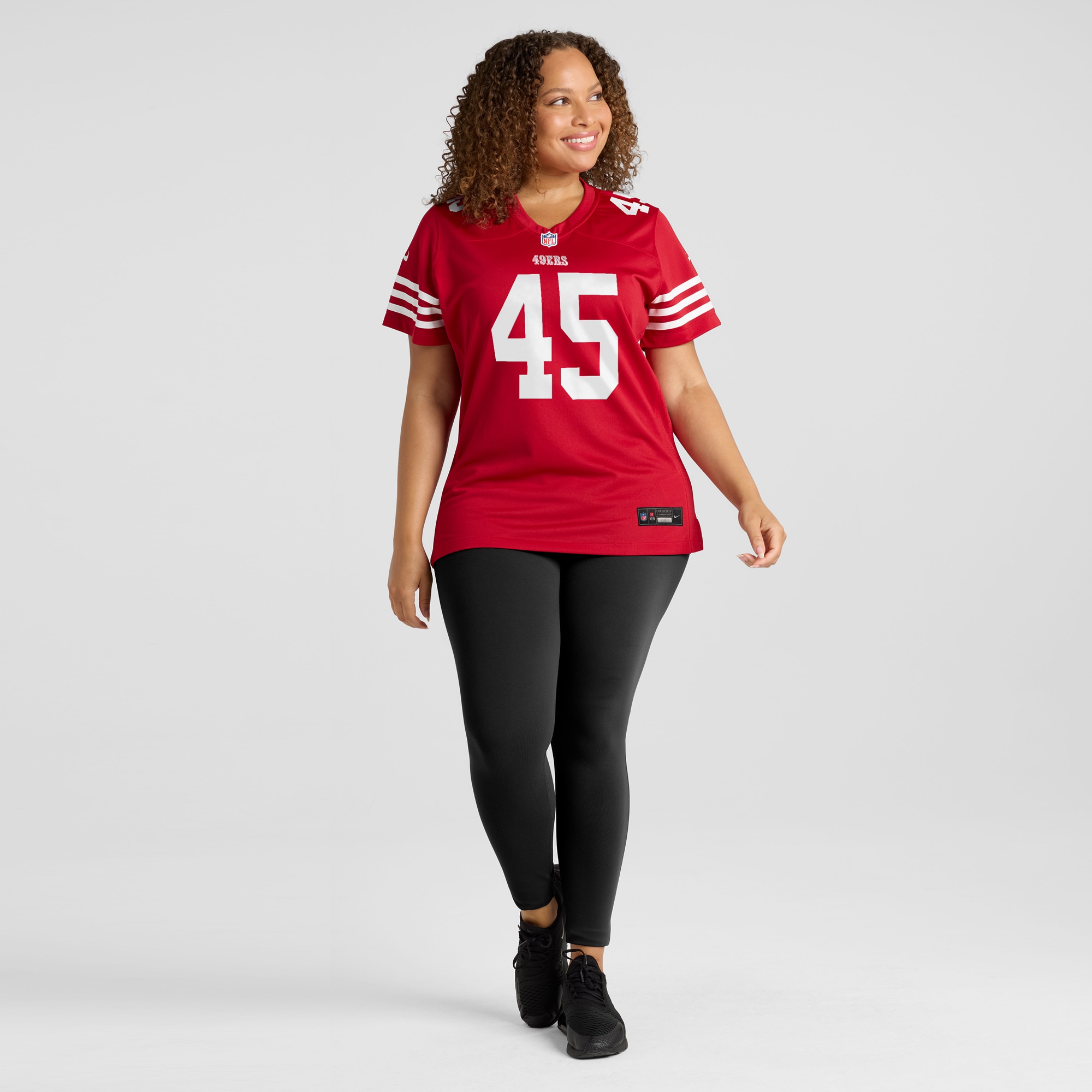 Demetrius Flannigan-Fowles San Francisco 49ers Nike Women's  Game Jersey -  Scarlet