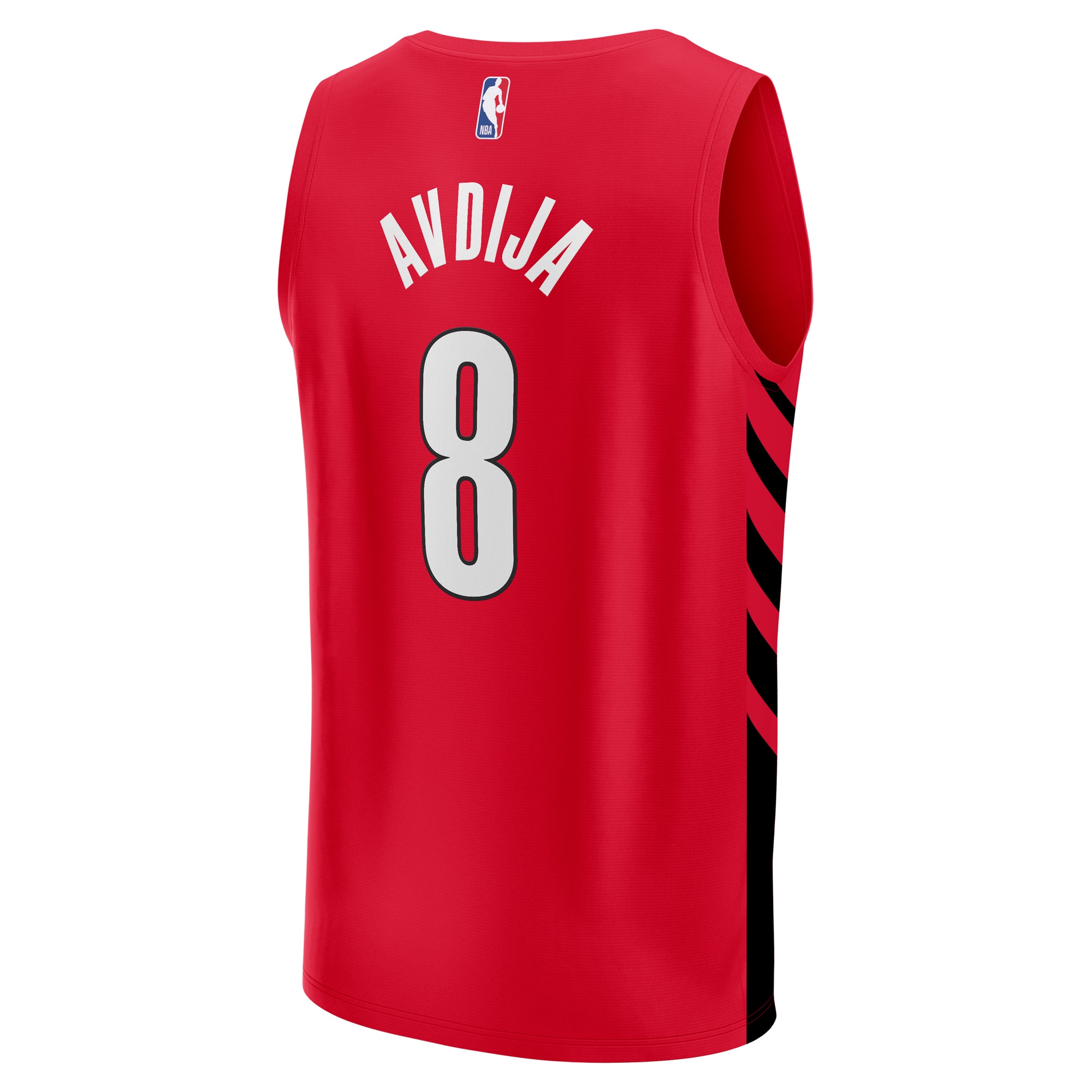 Deni Avdija Portland Trail Blazers Fanatics Fast Break Player Jersey – Statement Edition – Red