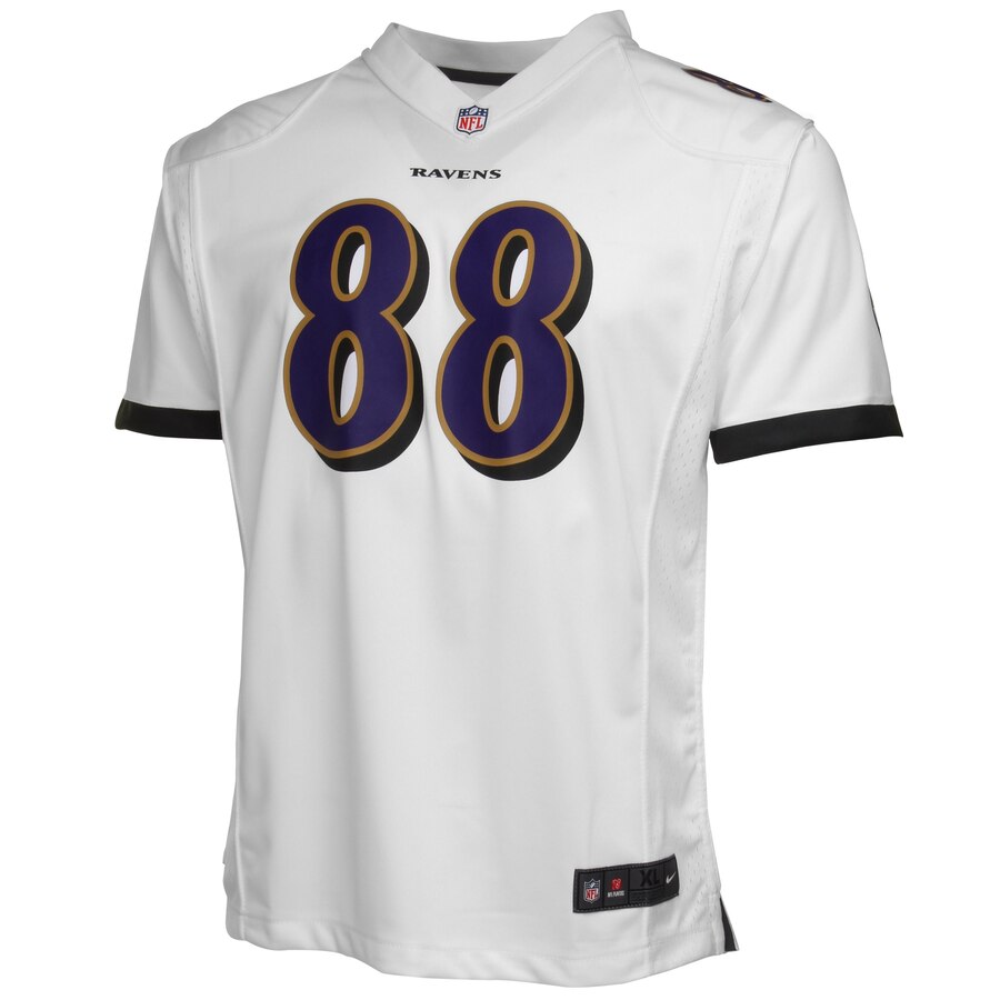 Dennis Pitta Baltimore Ravens Nike Youth Game Jersey - White