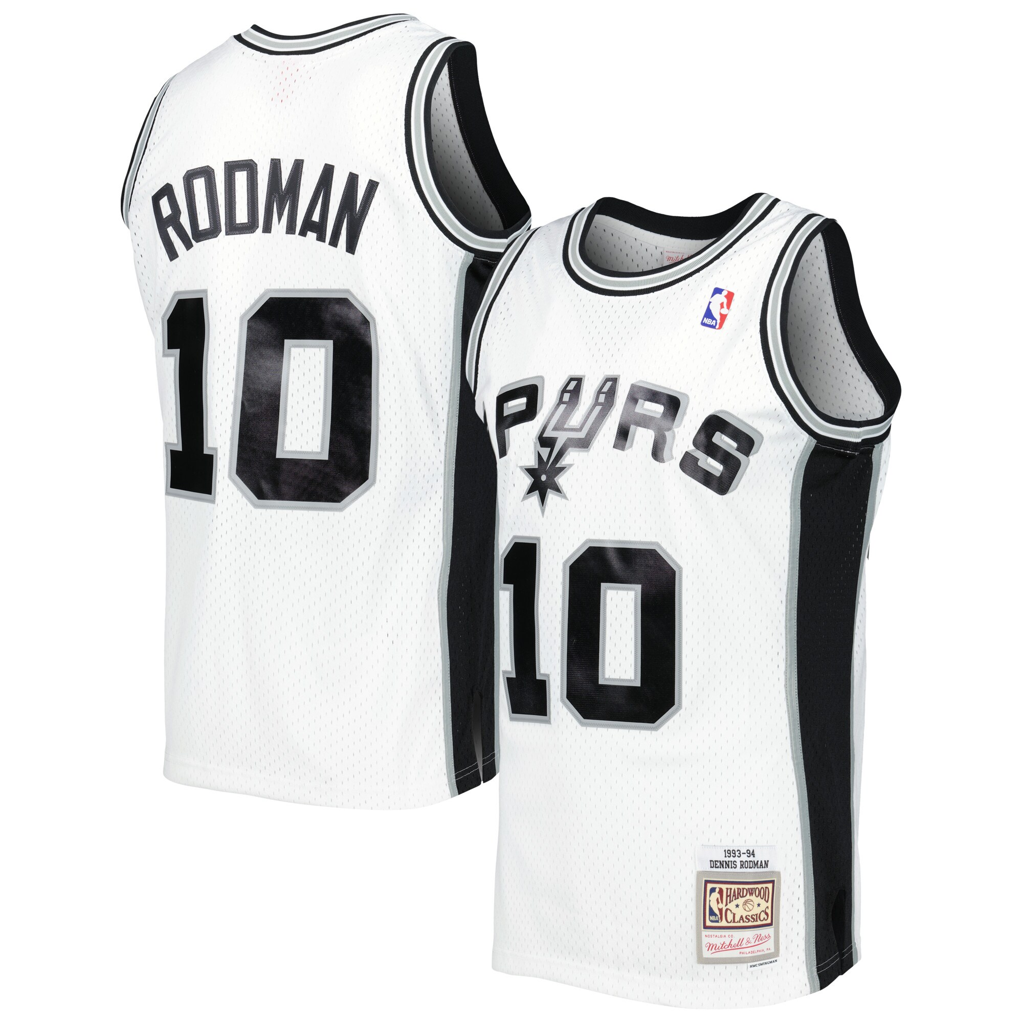 Mitchell Ness Dennis Rodman Spurs Jersey - Ultimate 1993-94 Classic #10