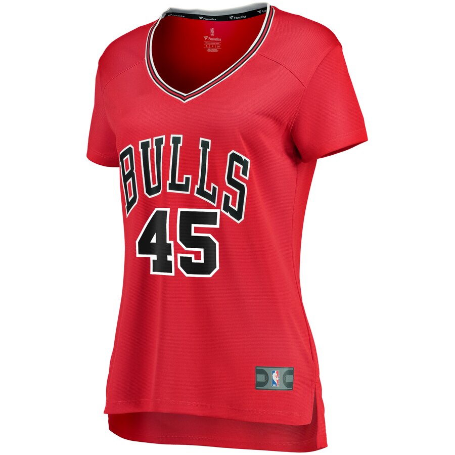 Denzel Valentine Women's Bulls Jersey - Top 1 Iconic Fanatics Red